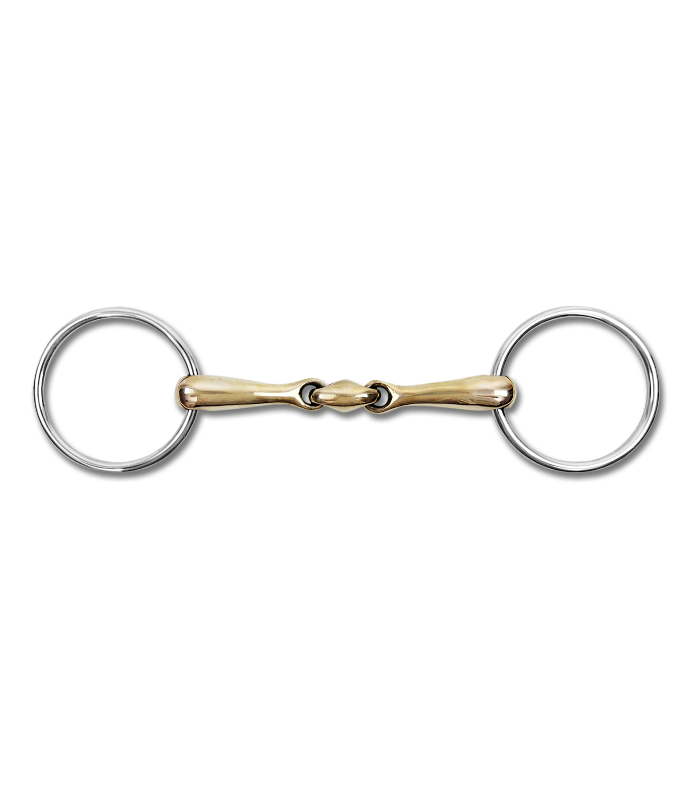 Трензель с двумя сочленениями Copper, 18 mm Первая Конная Мануфактура