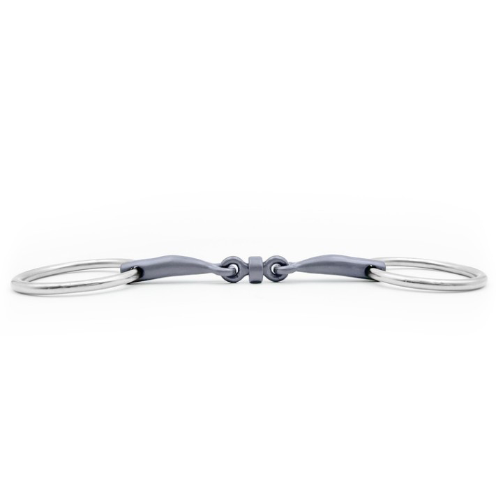 Трензель Fager Alice Titanium Bradoon Loose rings