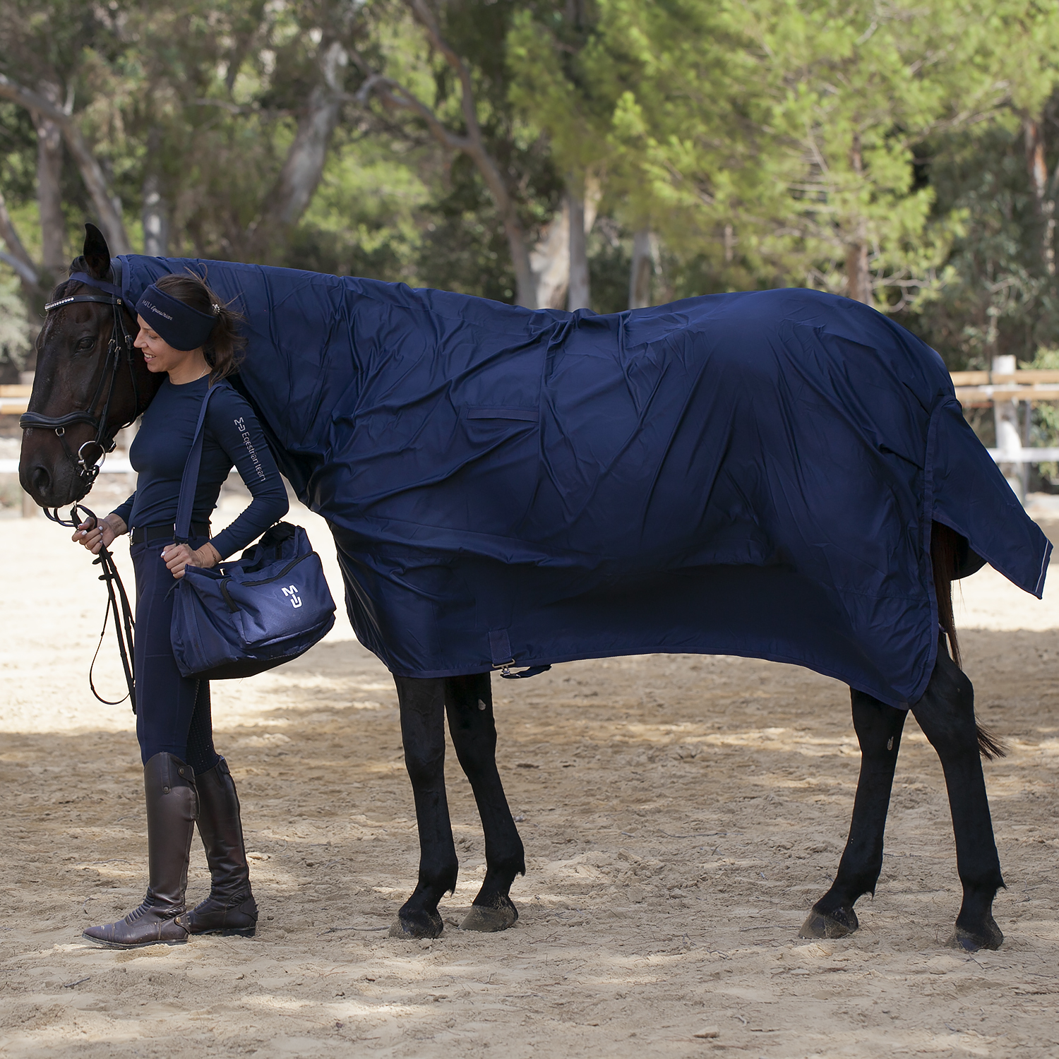 Сумка для груминга и амуниции SportLine синий