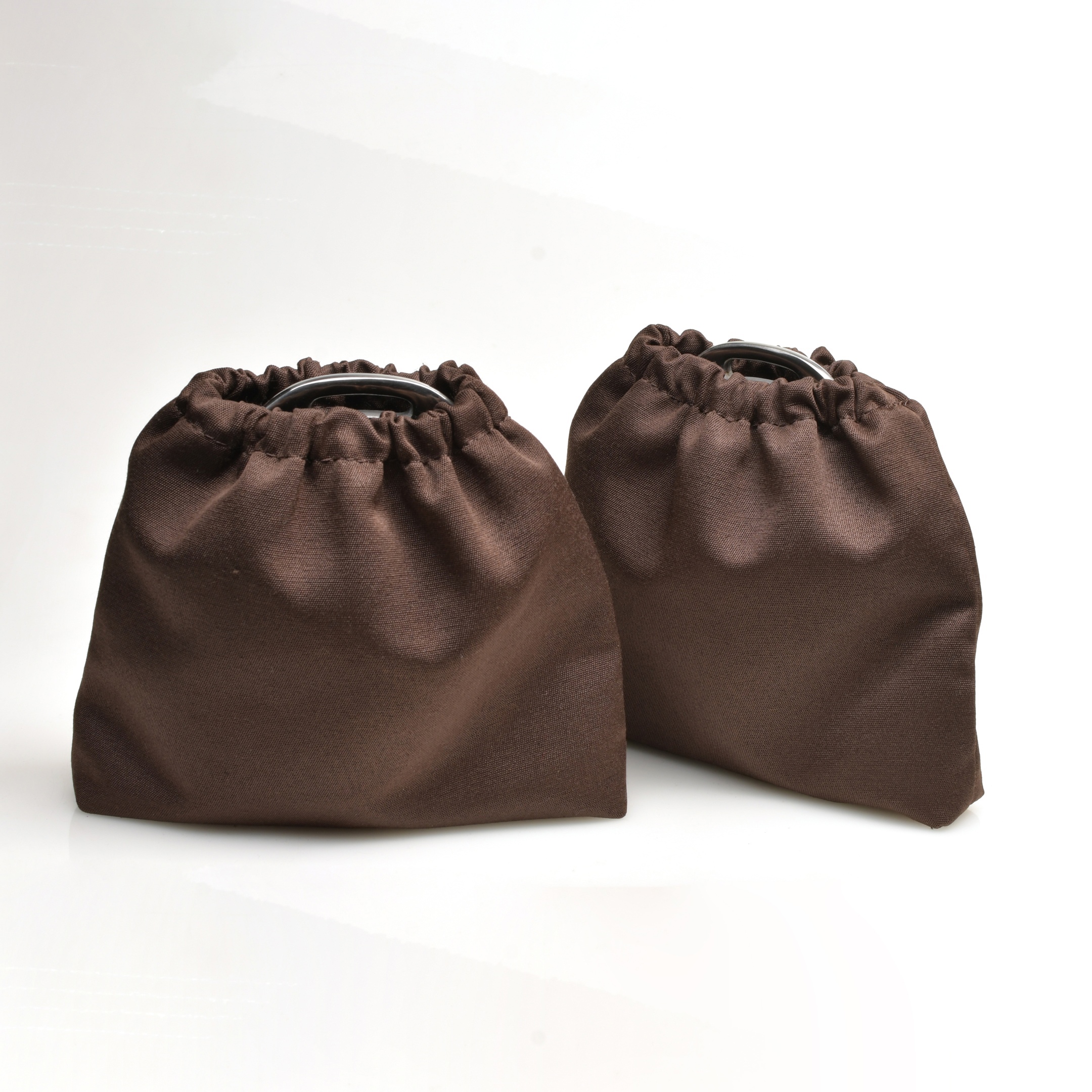 MIU чехлы на стремена хлопковые коричневый