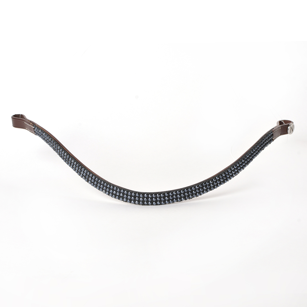 Налобник Strass чёрный