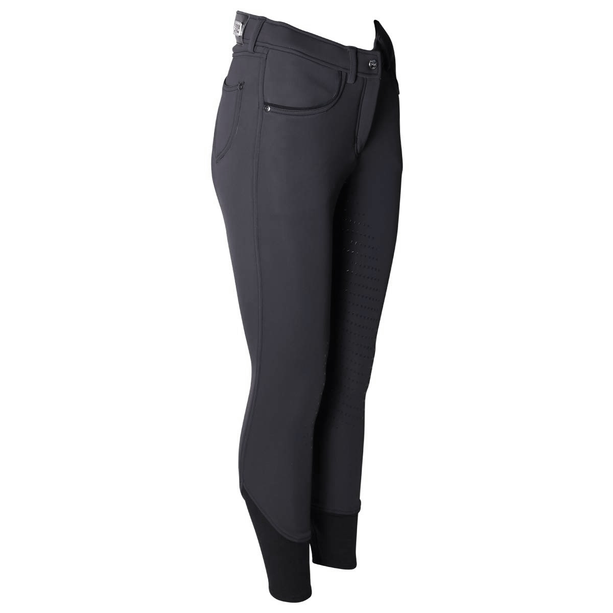 Бриджи утепленные для верховой езды Xantippe softshell чёрный