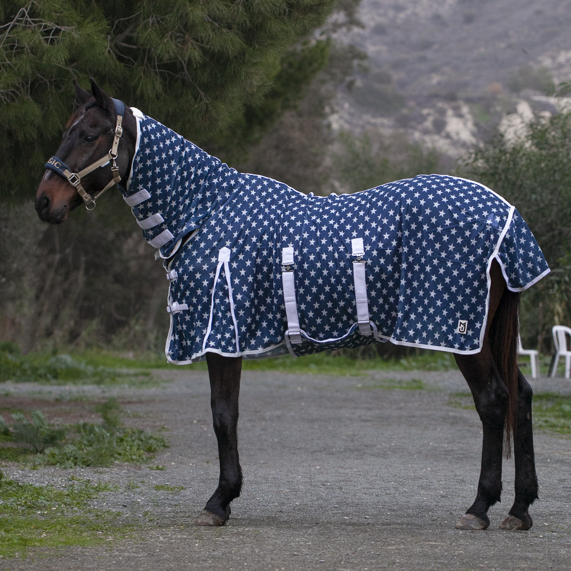 Попона антимоскитная с капором All stars Первая Конная Мануфактура