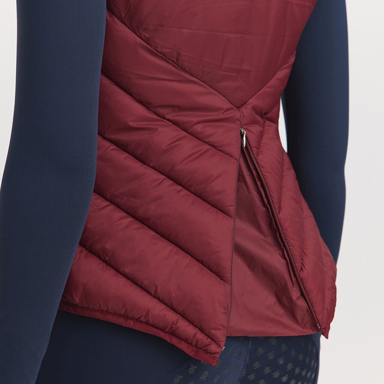 Жилет для верховой езды Delaire бордо