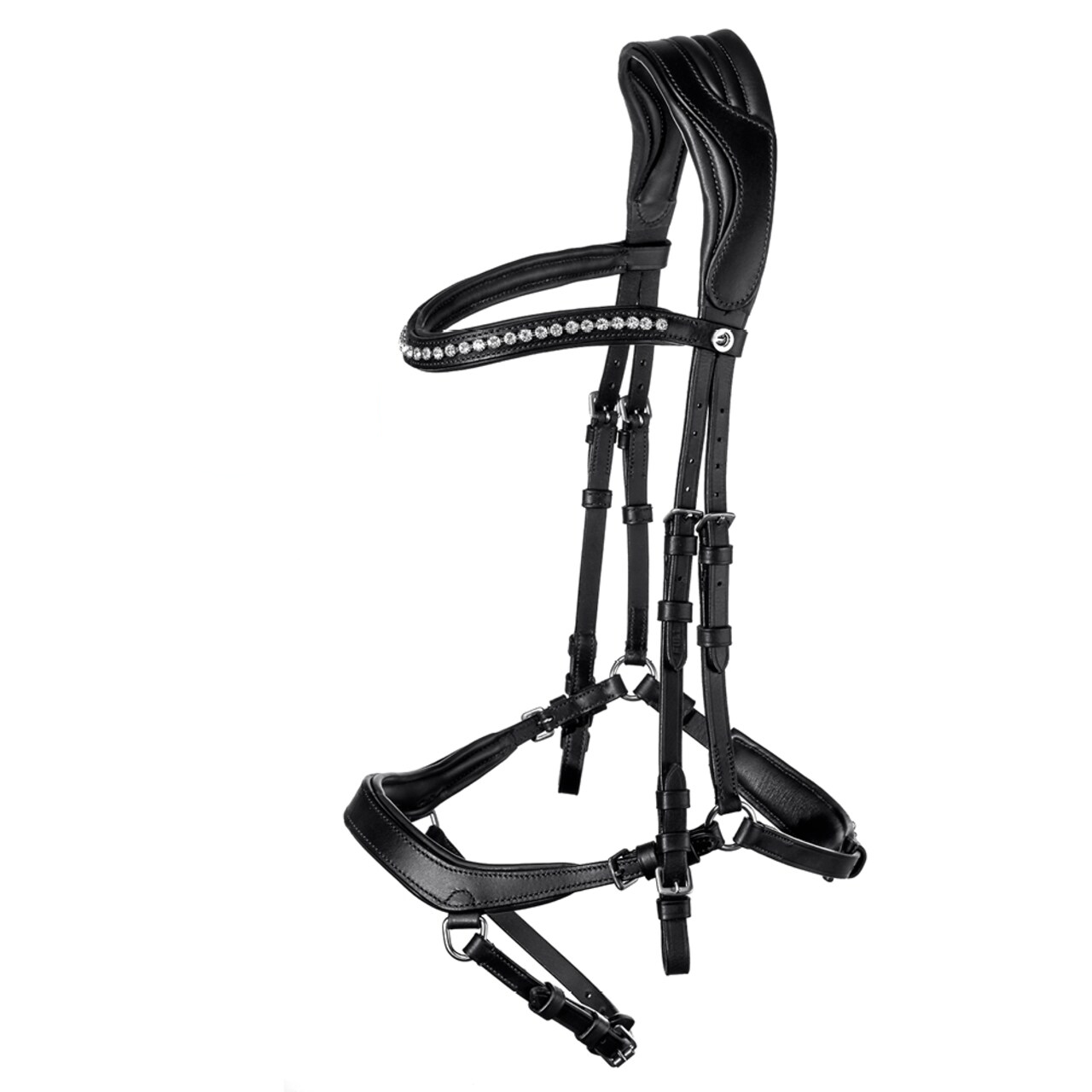 Оголовье трензельное анатомическое Chester II чёрный