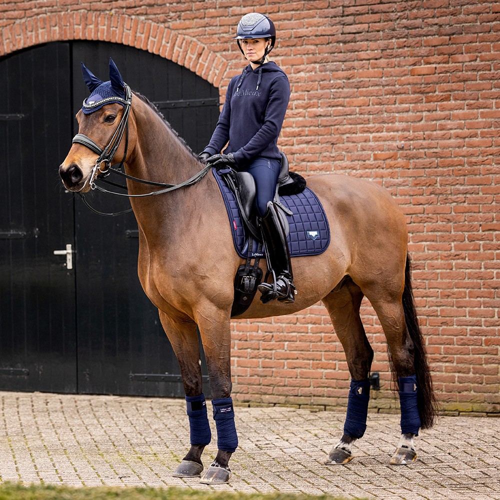 Вальтрап выездковый Loire Satin тёмно-синий