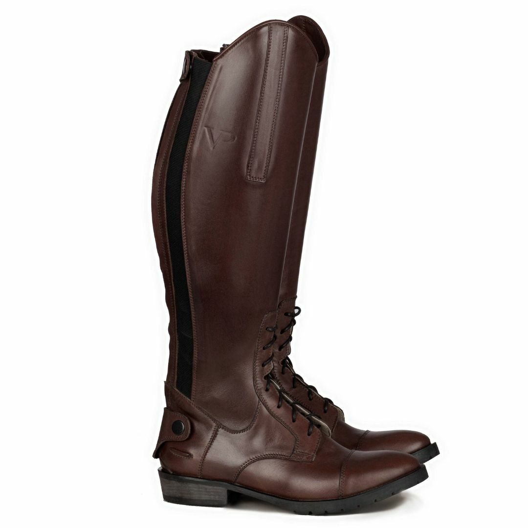 Сапоги для верховой езды DERBY, на короткой шнуровке коричневый