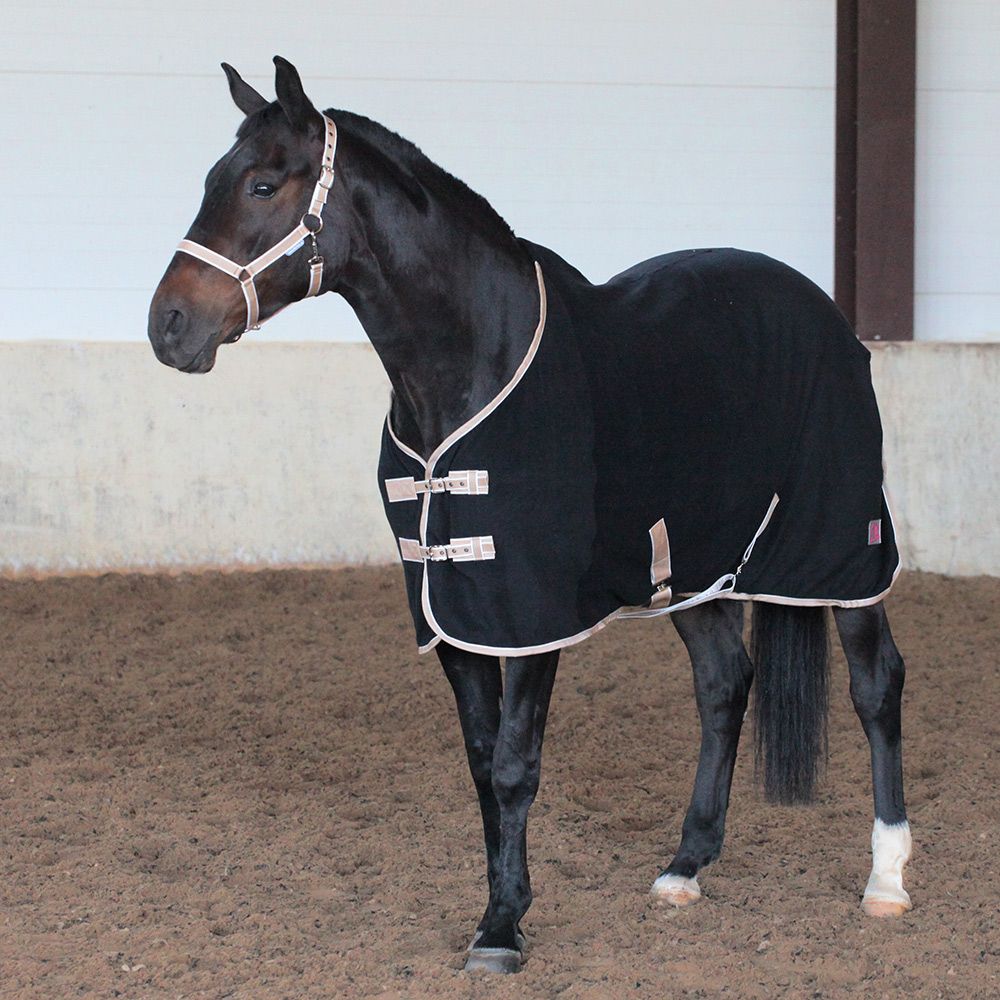 Попона флисовая BASIC чёрный