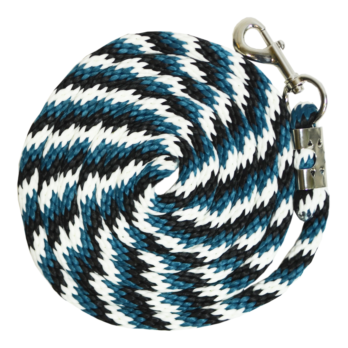 Чомбур нейлоновый HO чёрный/белый/бирюза