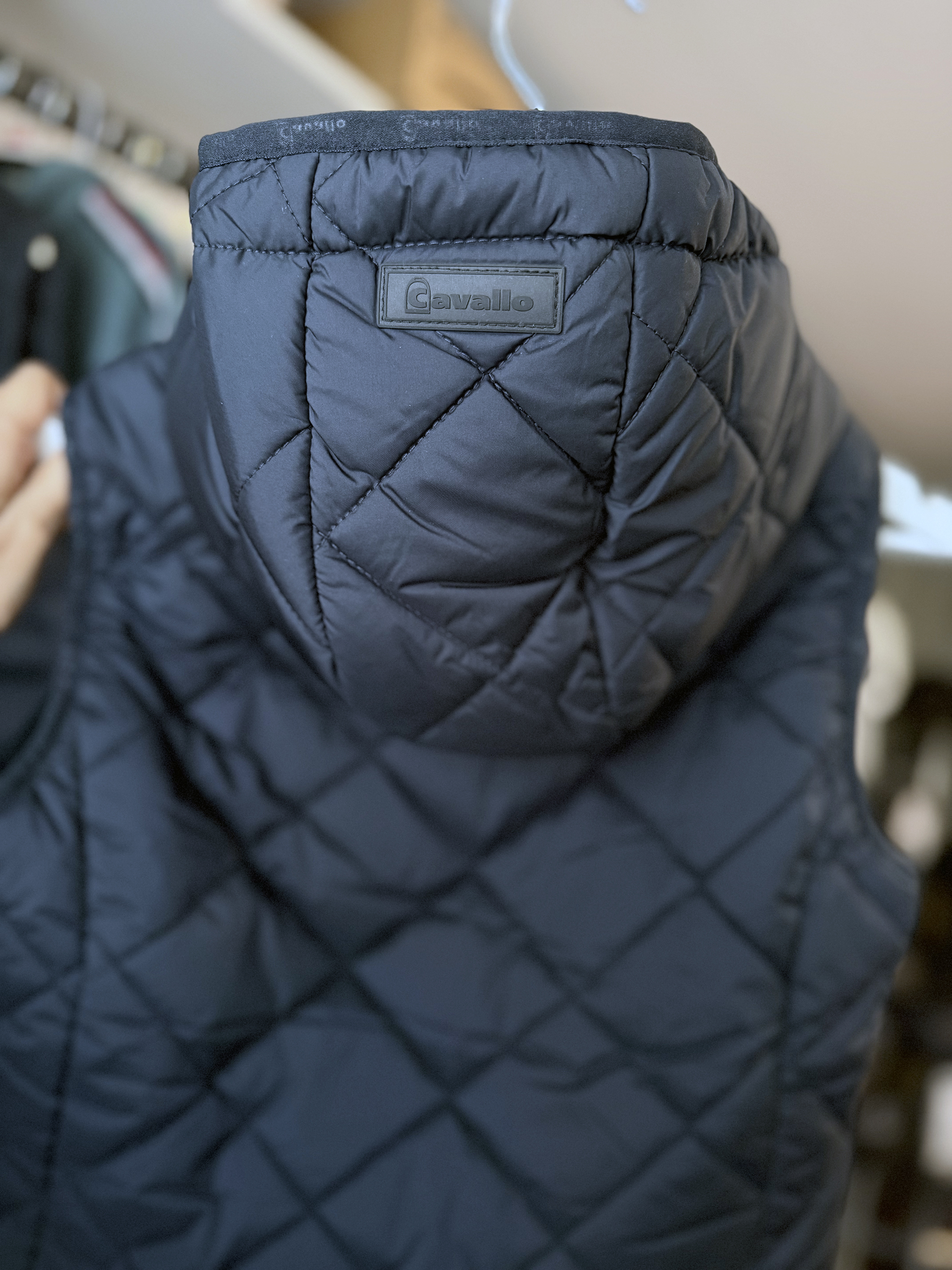 Жилет утепленный для верховой езды CAVALLIGHT синий