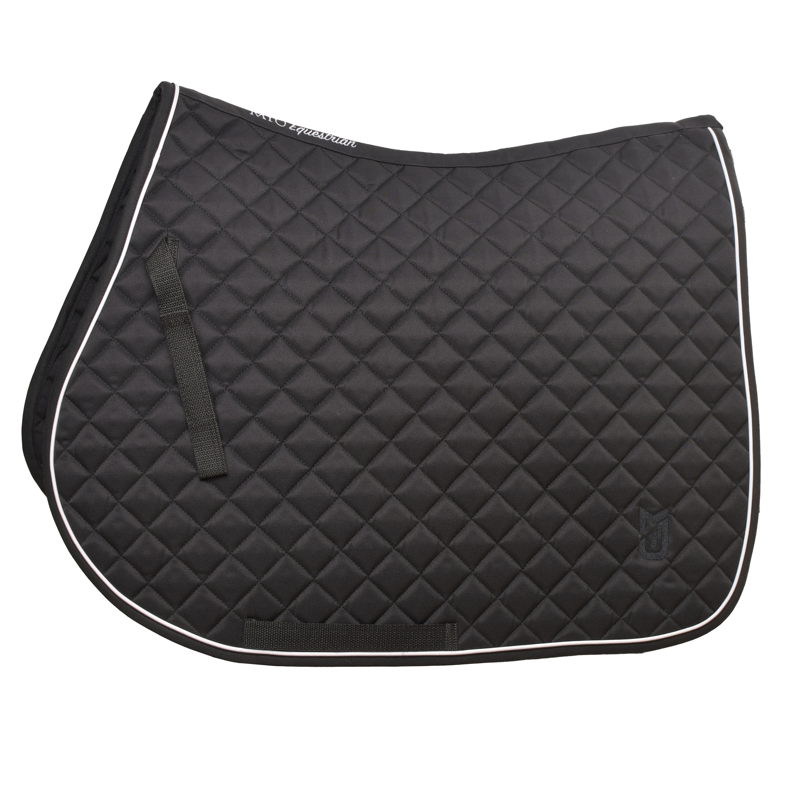 Вальтрап конкурный JUMPING чёрный/лого чёрно-белый