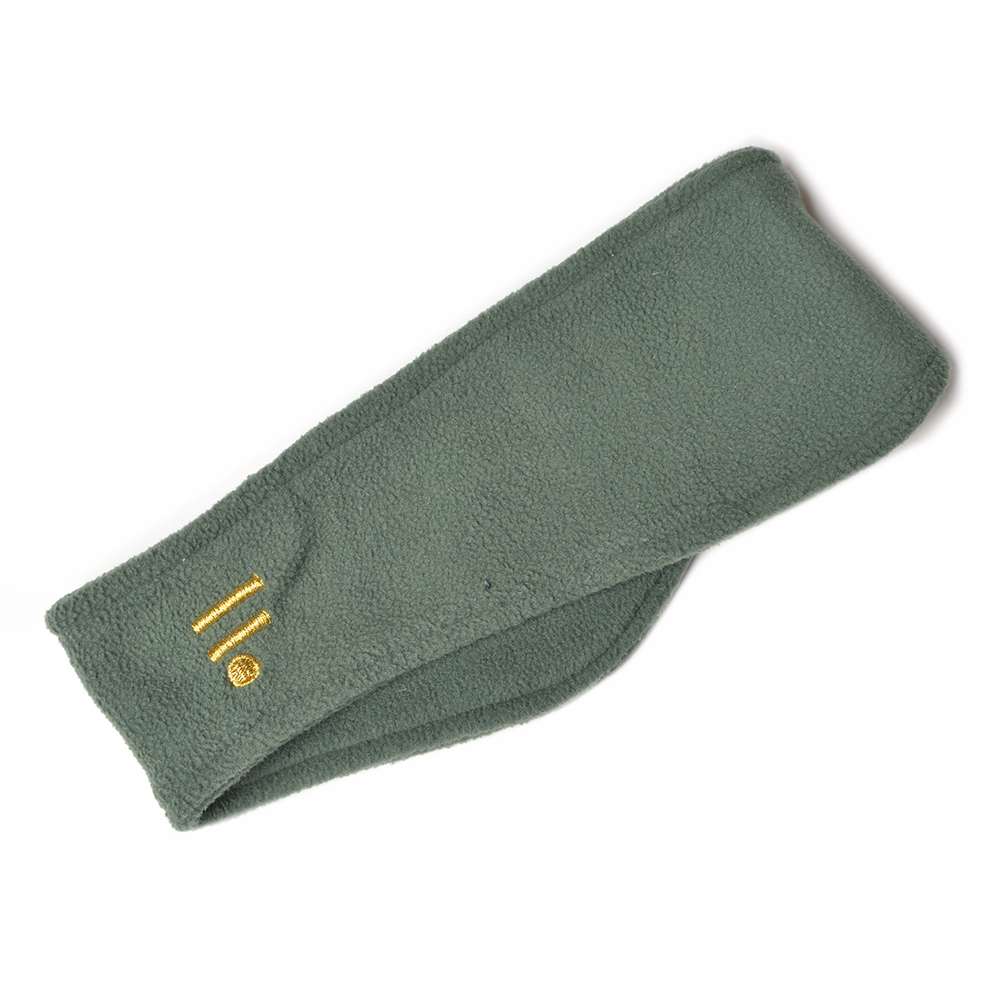 УЦЕНКАПолоска флисовая на уши ХорзФактор тёмно-зелёный