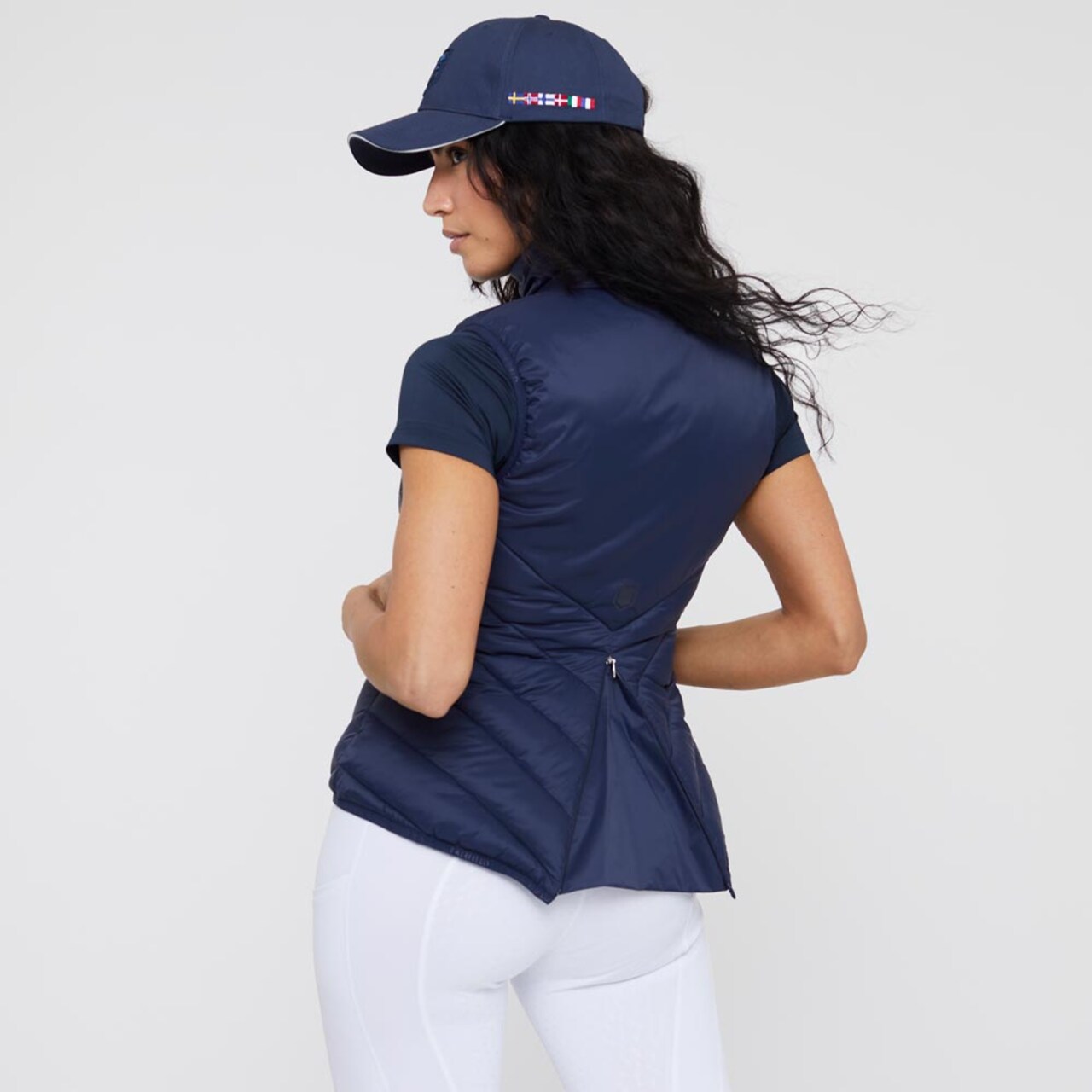 Жилет для верховой езды Delaire синий