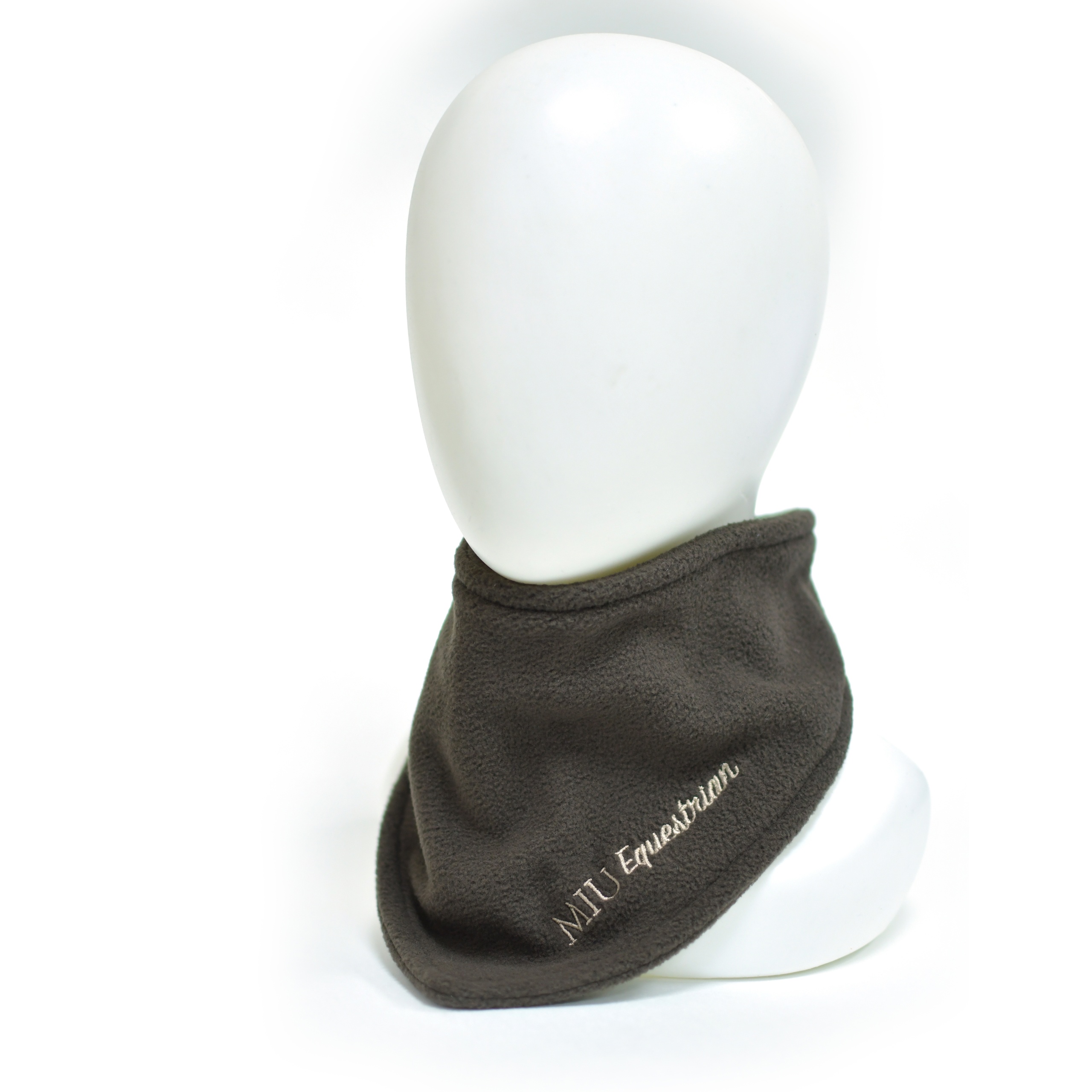 Манишка флисовая Manufactura на липучке коричневый