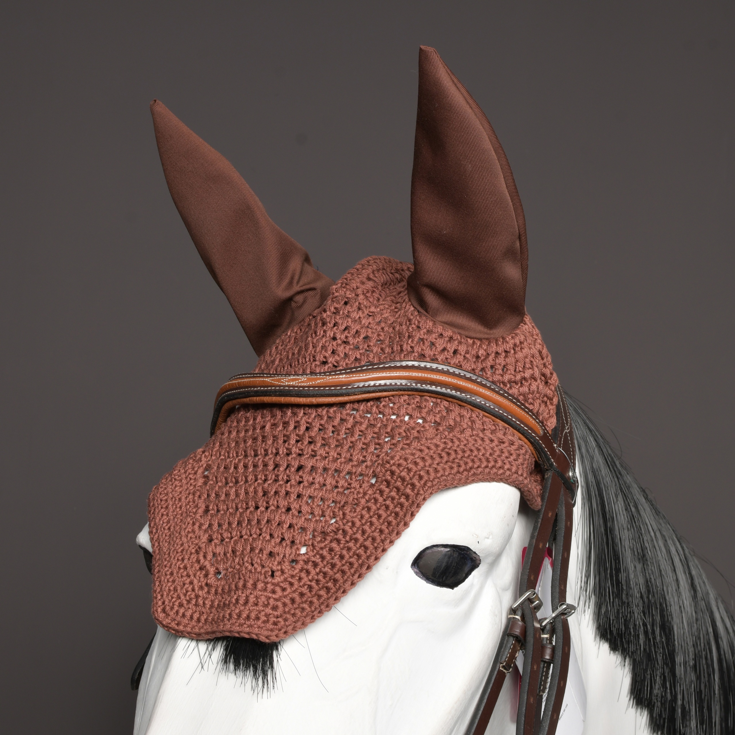 Ушки Classic усечённые коричневый