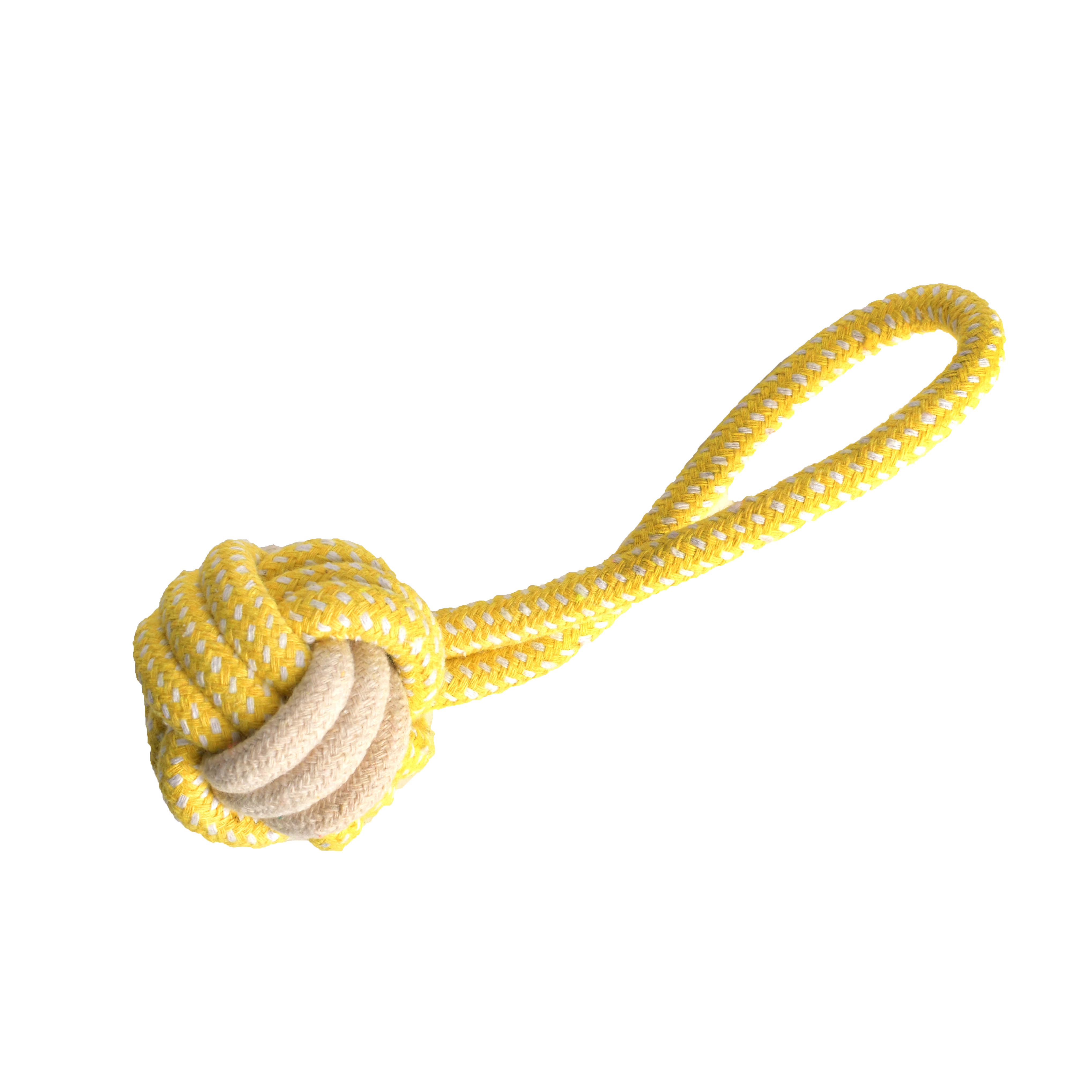 Игрушка для собак Simple короткая жёлтый