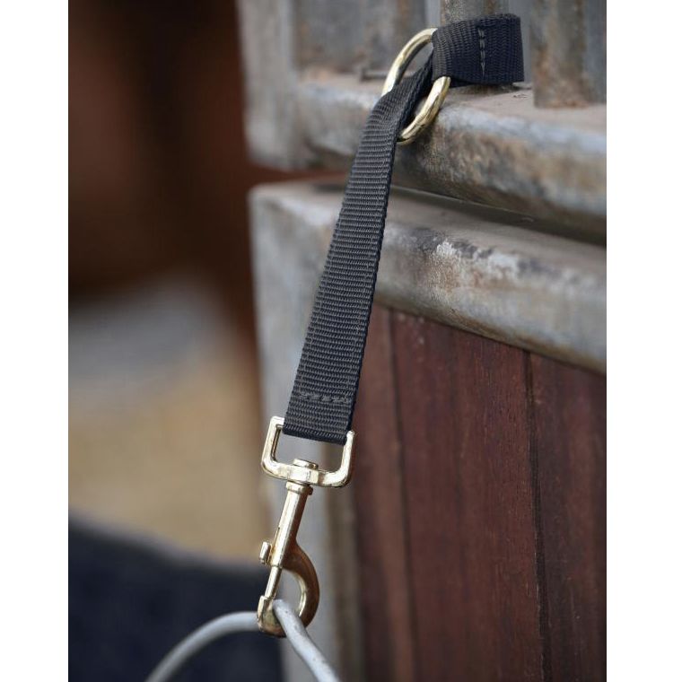 Держатель с карабином универсальный чёрный