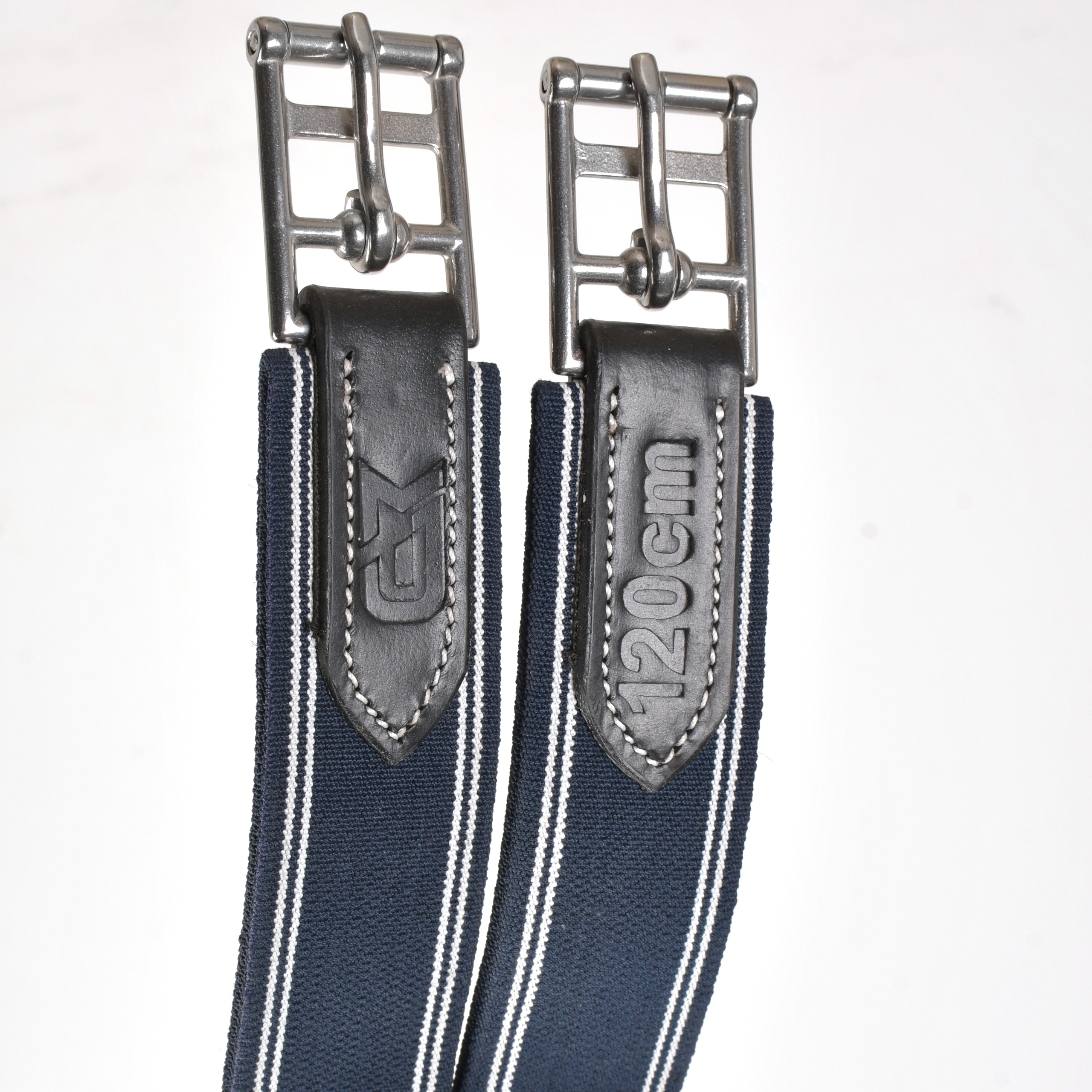 Подпруга конкурная анатомическая, кожа чёрный