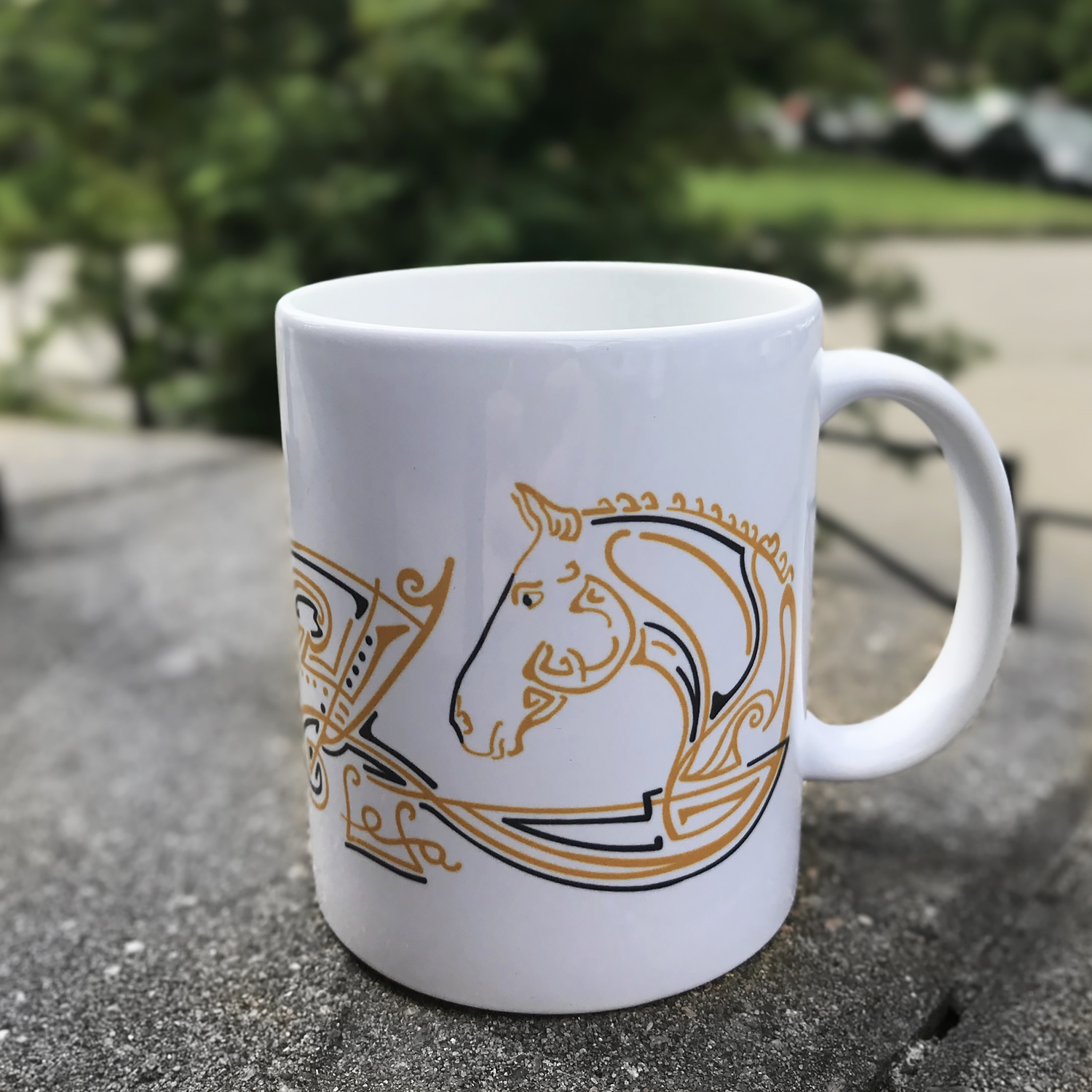 Кружка Золотая лошадь (один размер, 372661-01-один размер)