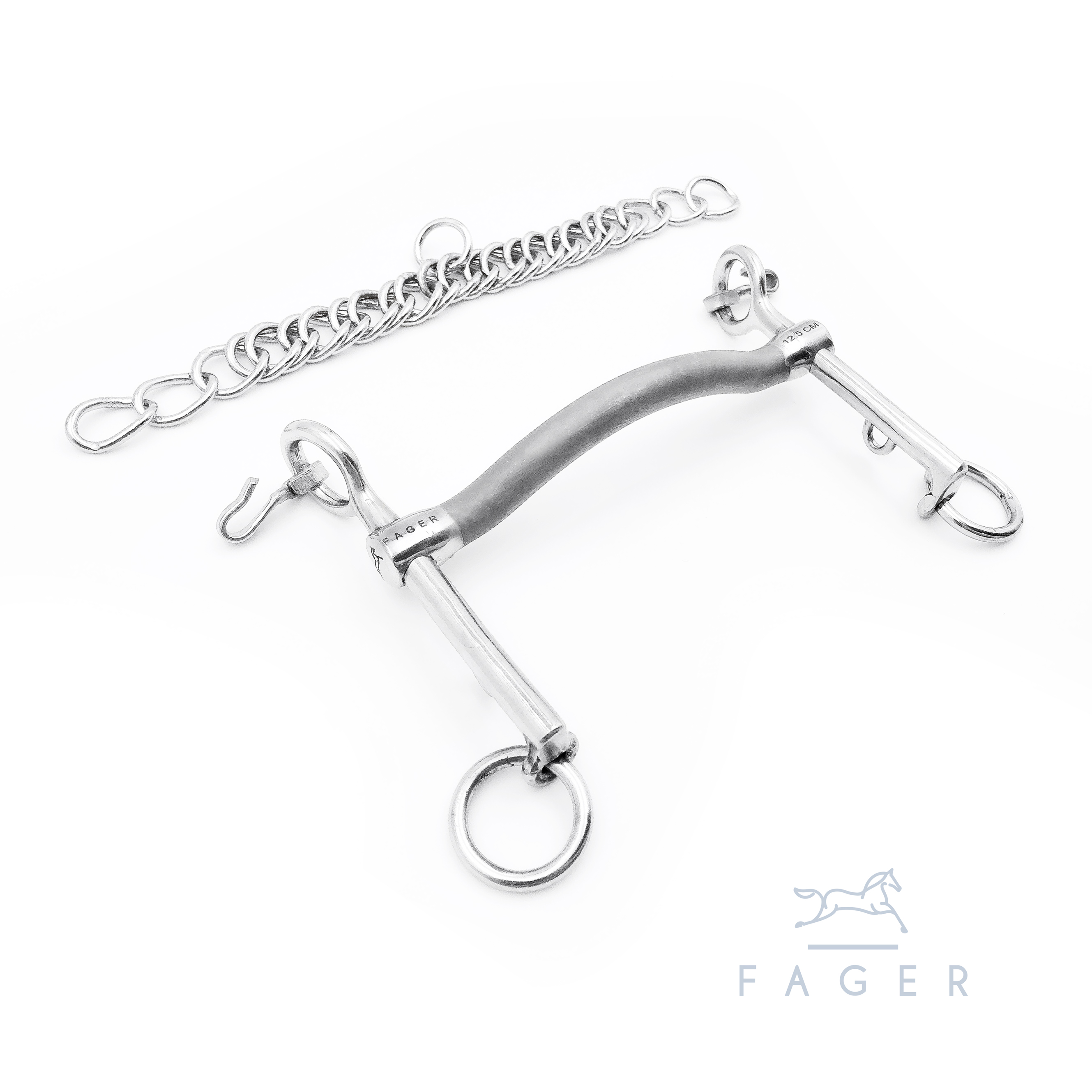 Мундштук Fager Daniel Sweet iron Weymouth 5 cm