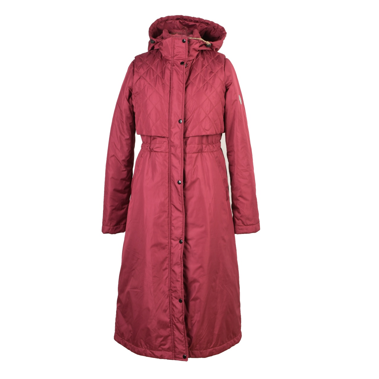 Пальто демисезон 125см бордо (Z009-M, M)