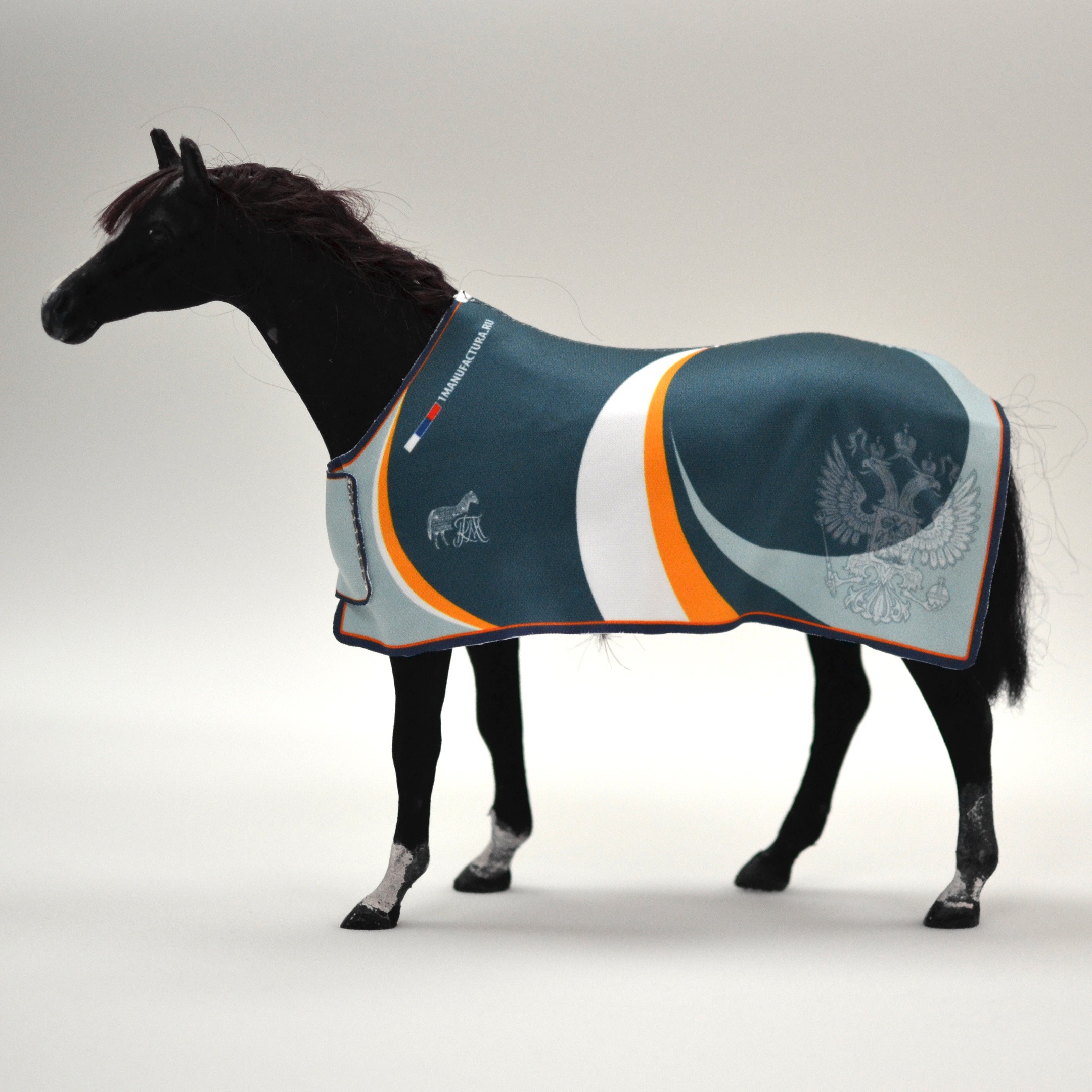 Попона наградная принтованая в стиле Longines