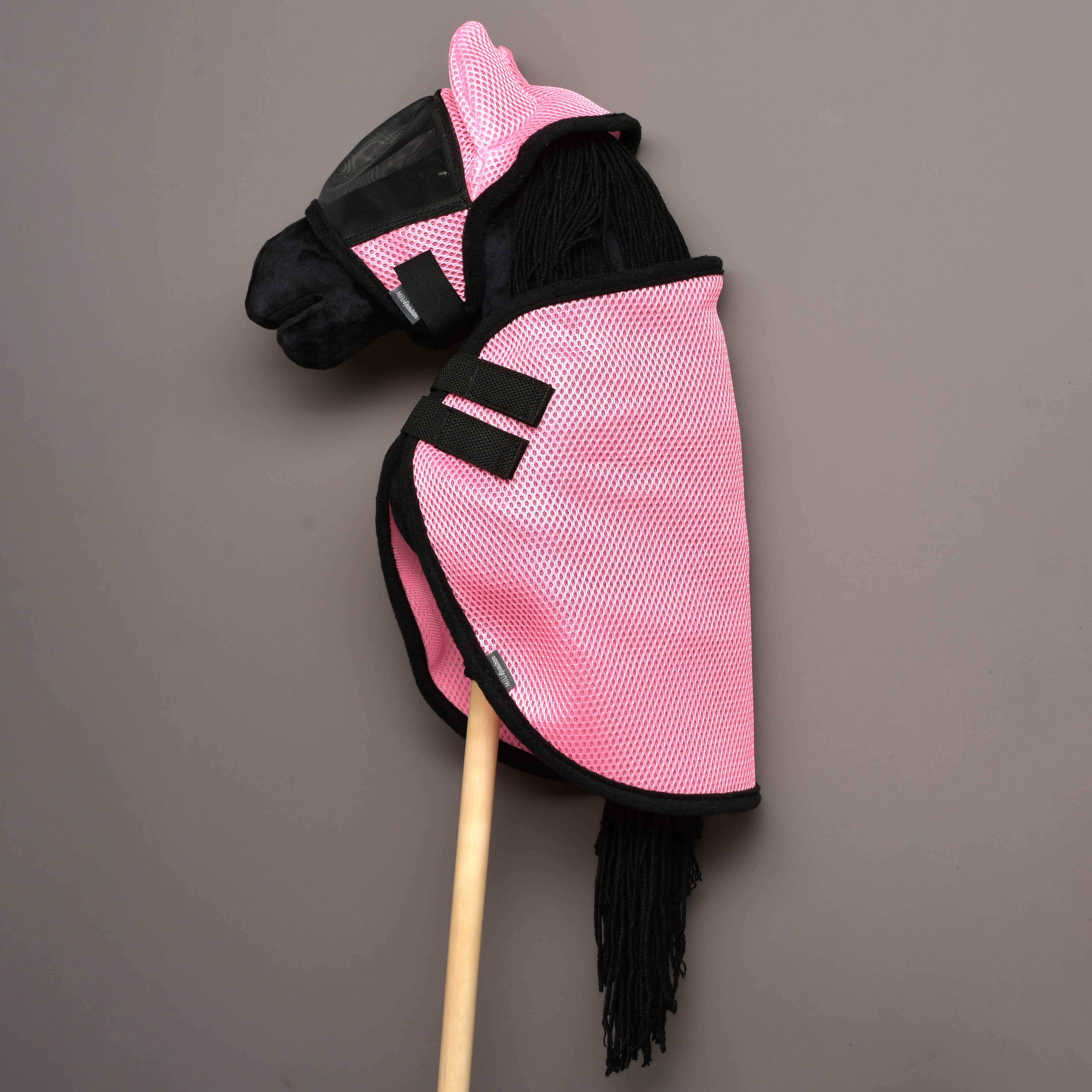 Набор антимоскитная маска+попона розовый Первая Конная Мануфактура
