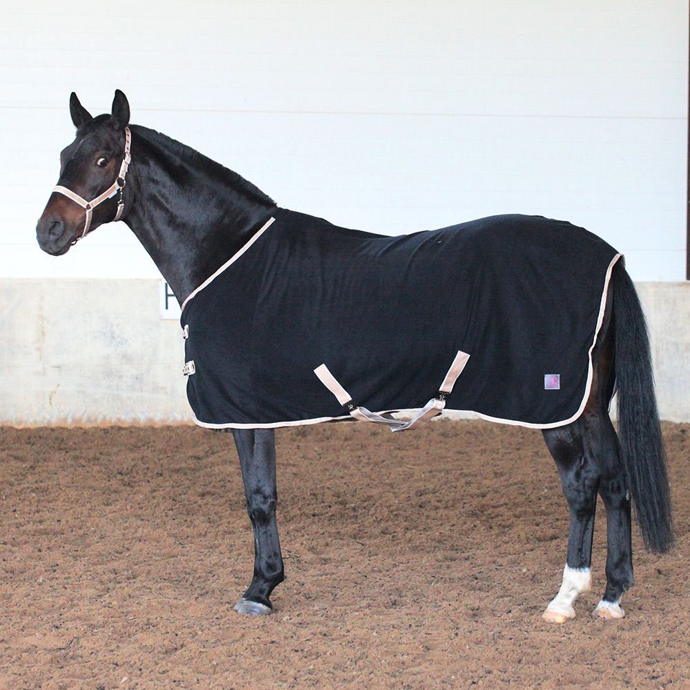 Попона флисовая BASIC чёрный