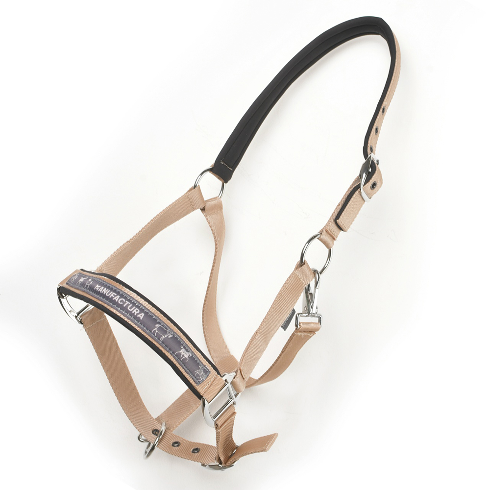 Недоуздок на неопреновых подложках MIU Equestrian Neo 2.0 бежевый Первая Конная Мануфактура