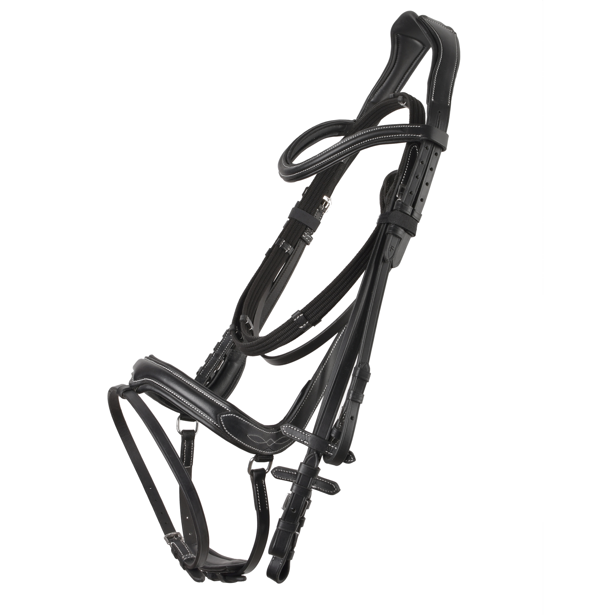 Уздечка анатомическая Talon черный Первая Конная Мануфактура