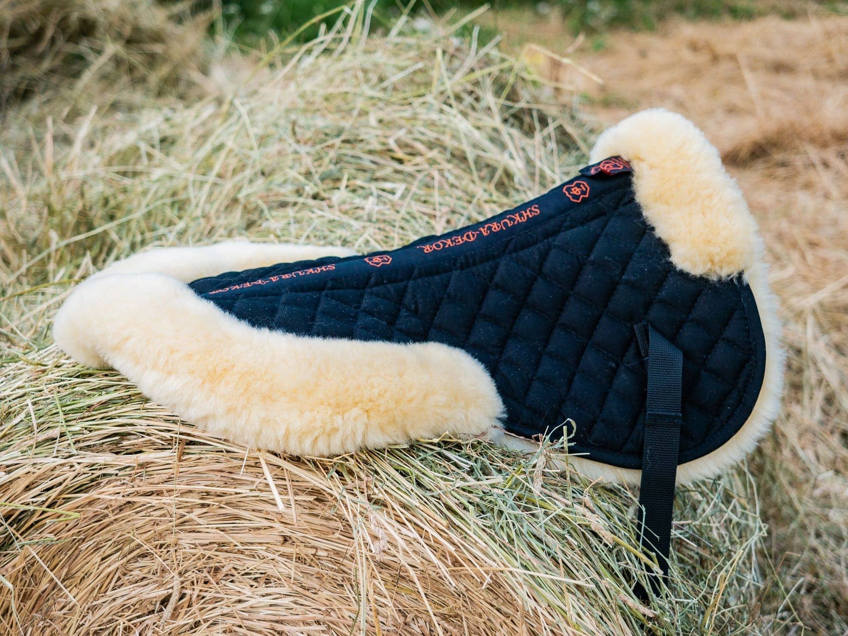 Мех под седло русская овчина натуральный