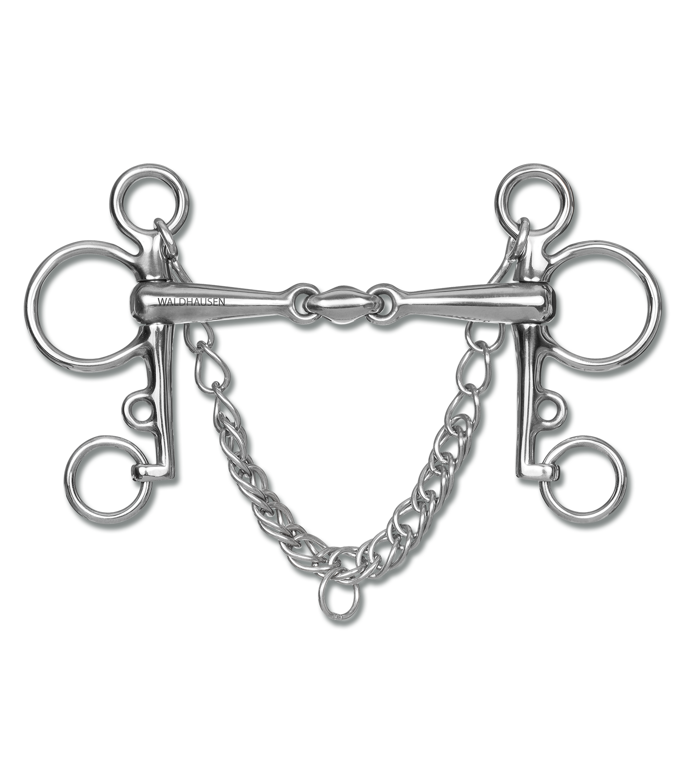 Пелям с двумя сочленениями (12,5 см, 6520516-12.5)