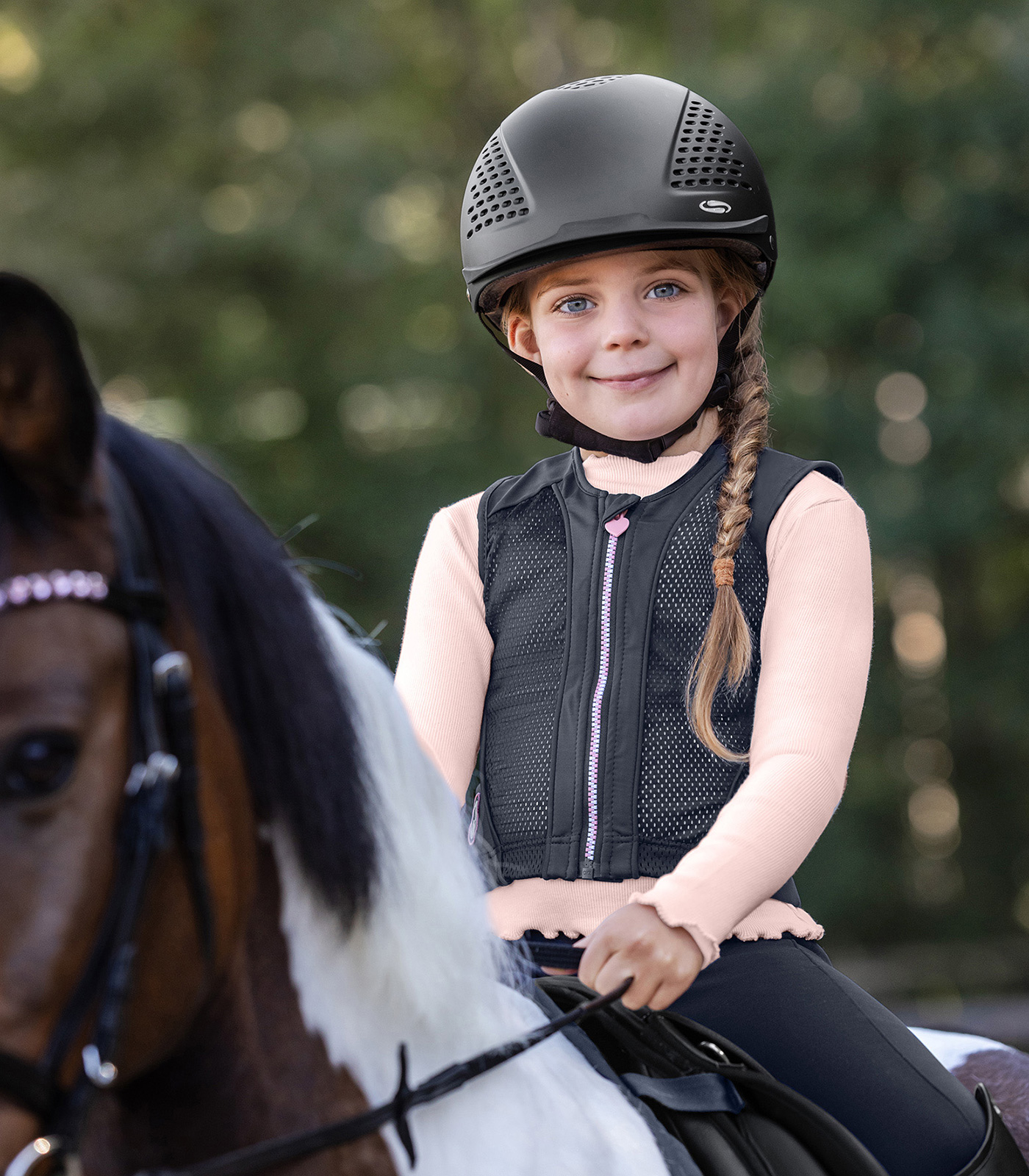 Жилет защитный для верховой езды SWING  Protector P24  Flex, детский