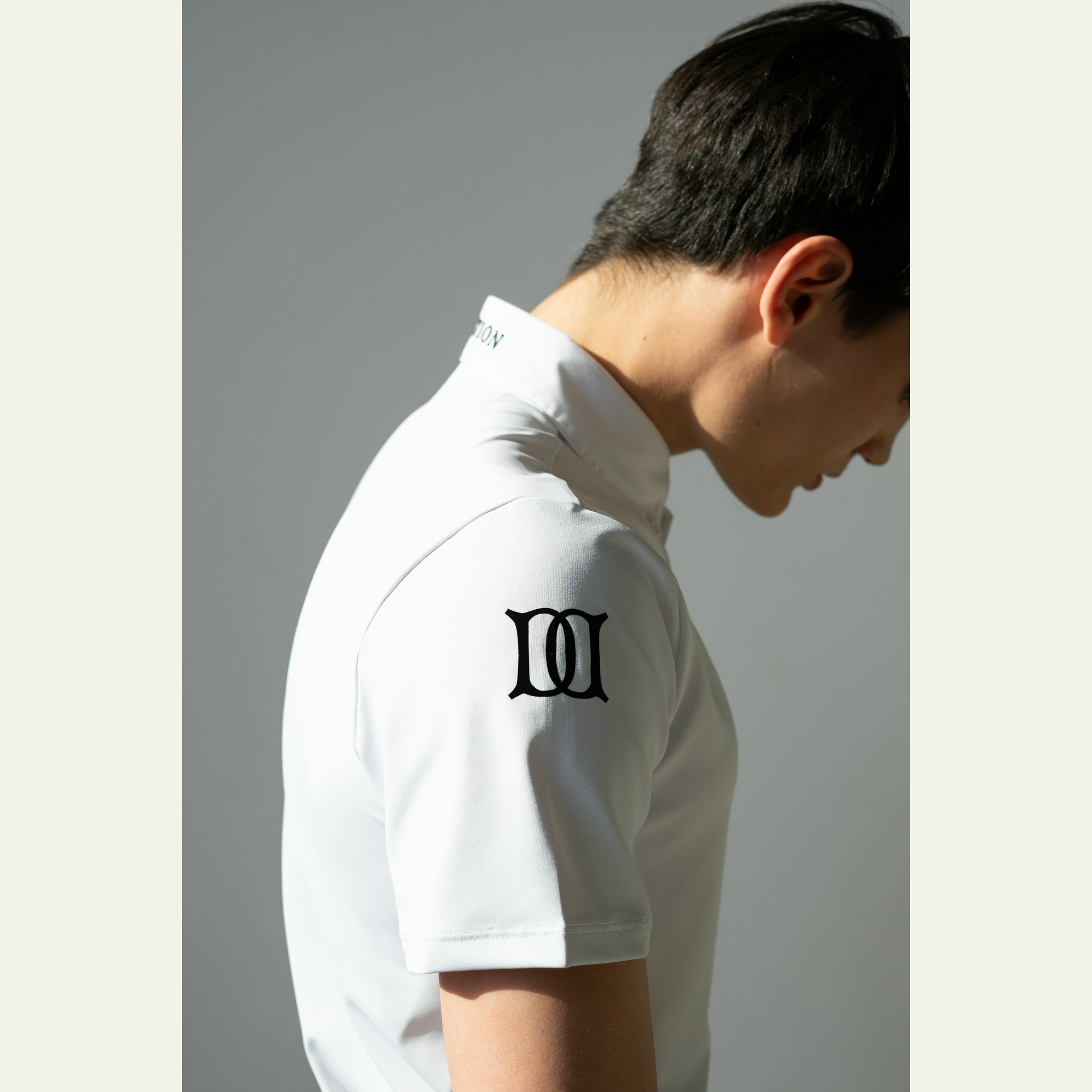 Поло рубашка мужская с коротким рукавом белый