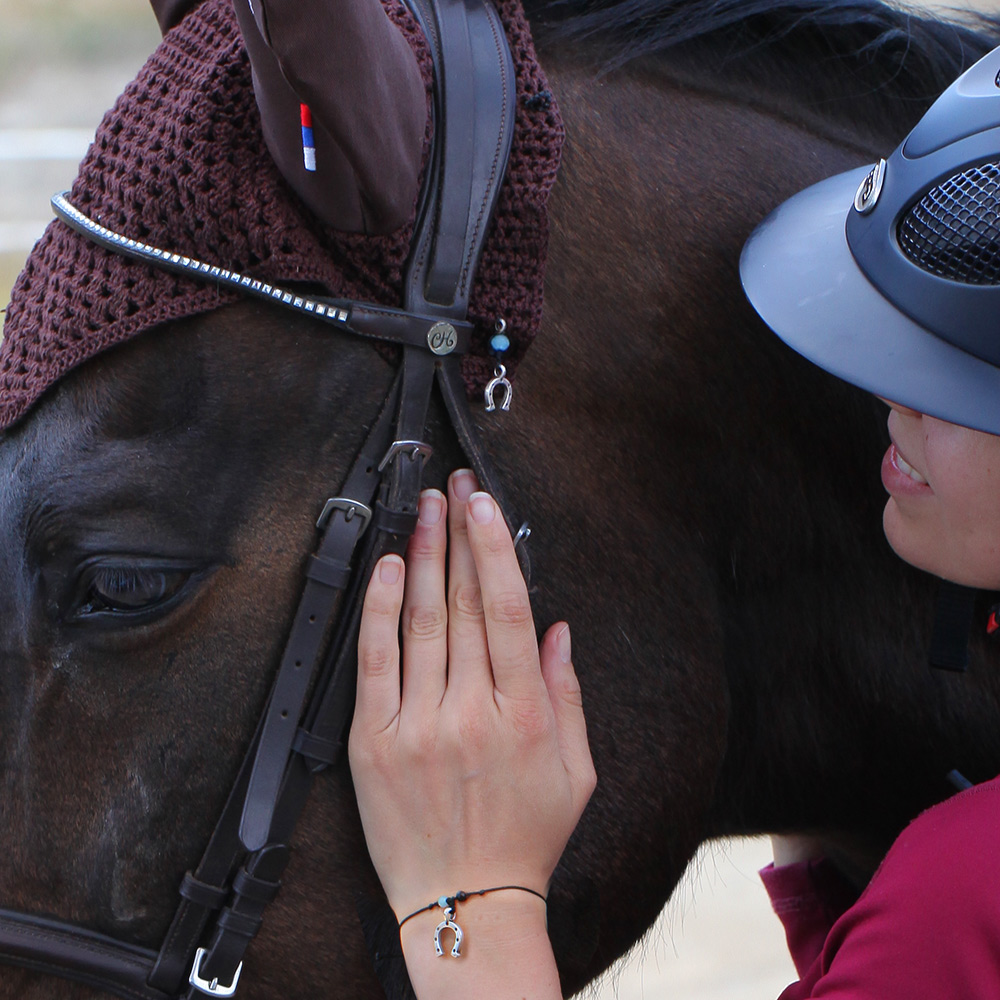 Браслет на ниточке "Подкова" Первая Конная Мануфактура