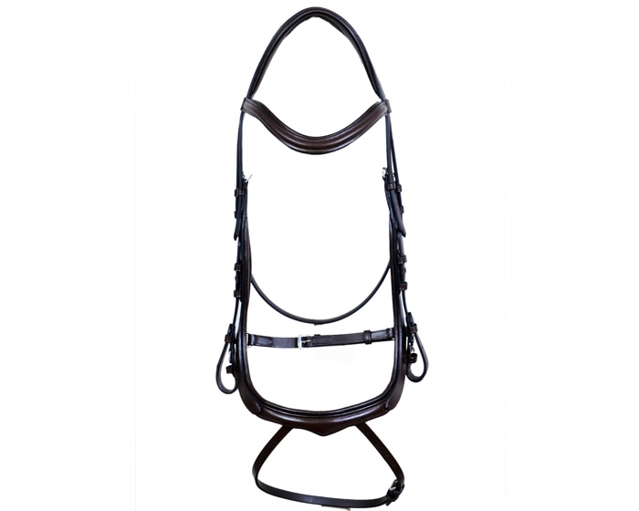 Уздечка анатомическая Talon черный Первая Конная Мануфактура