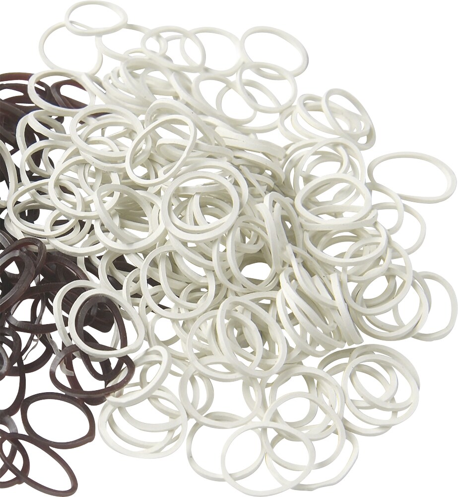 Резиночки для гривы HO белый