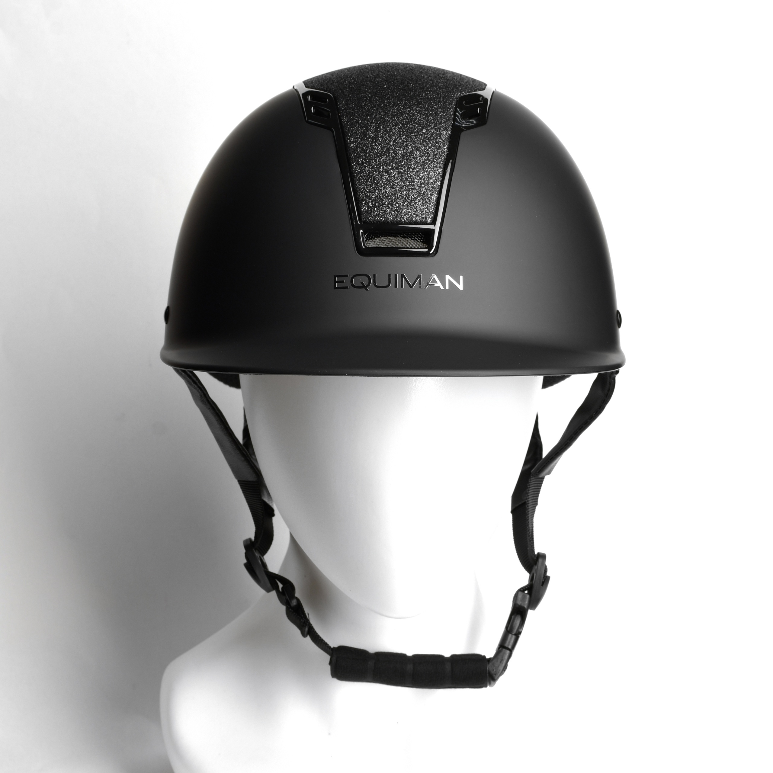 Шлем GLOW с регулировкой чёрный Первая Конная Мануфактура