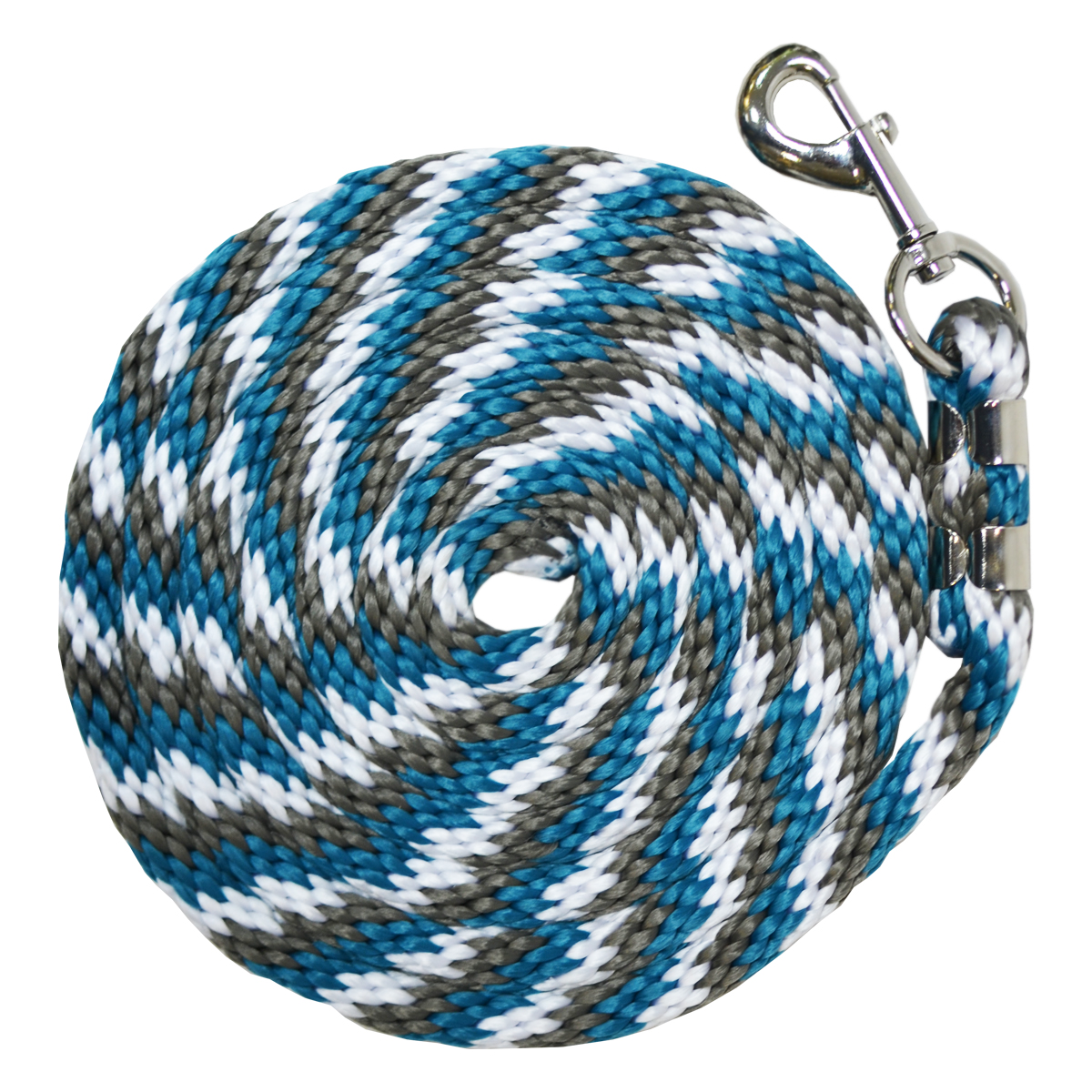 Чомбур нейлоновый HO бирюза/серый/белый