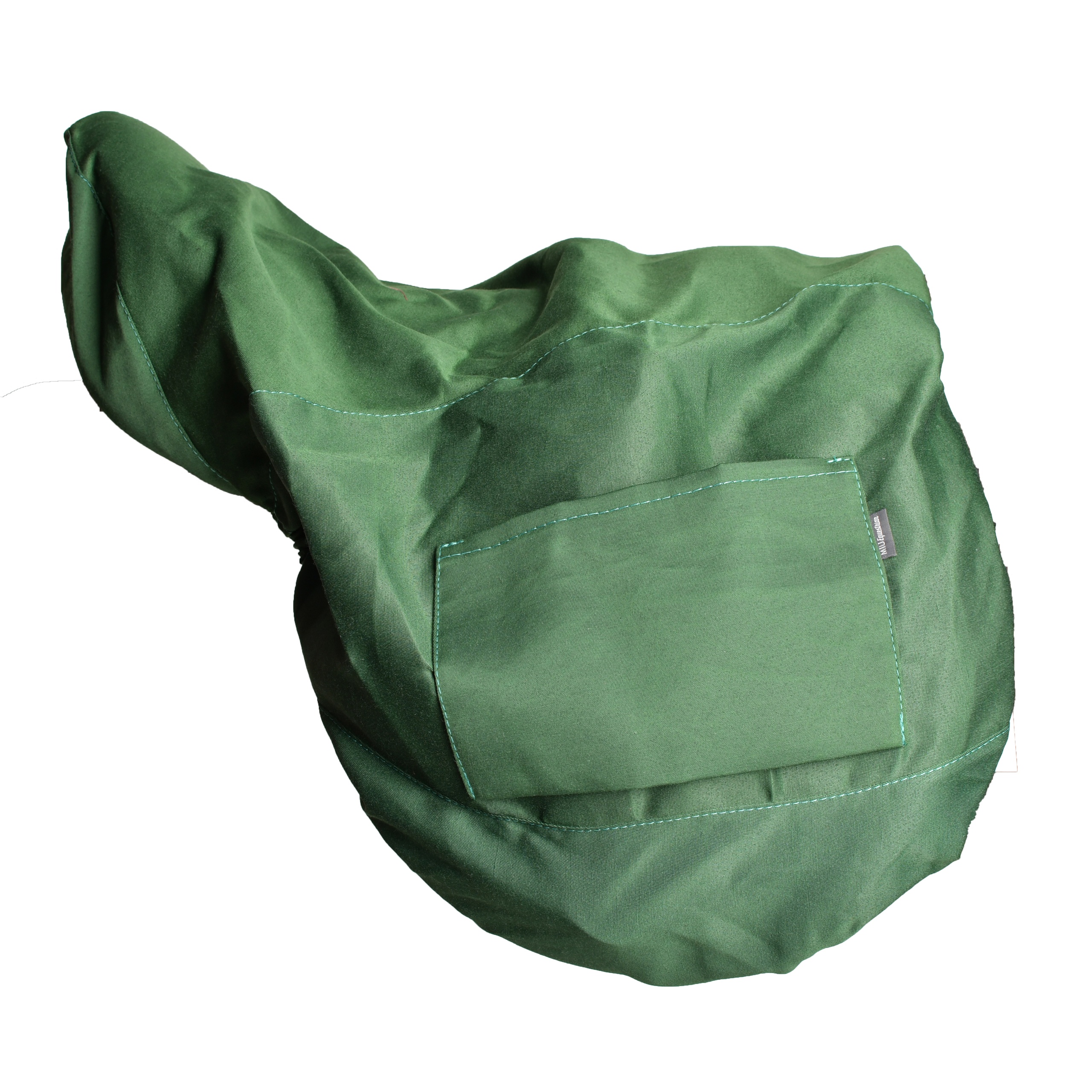 Чехол для седла универсальный хлопковый зелёный