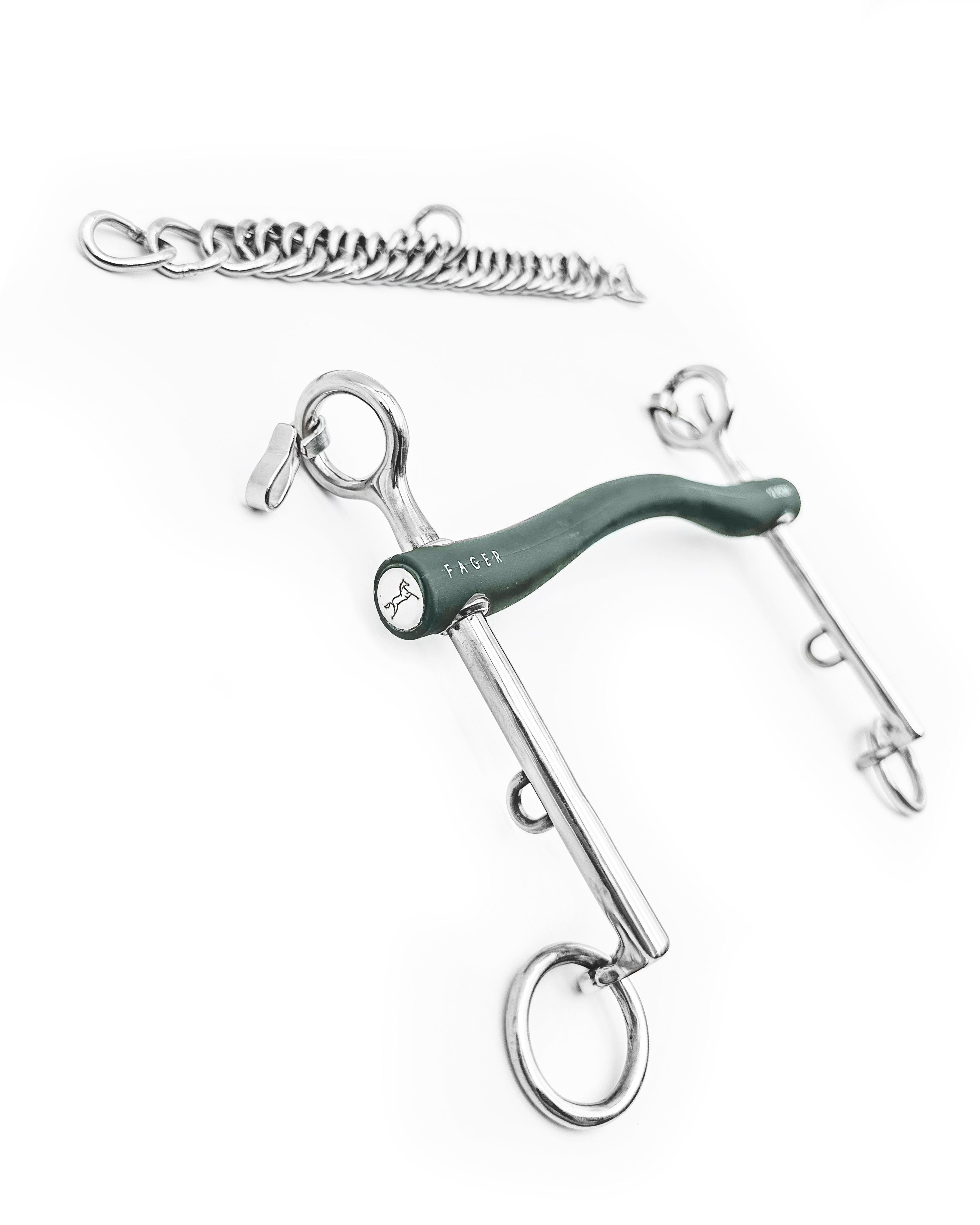 Мундштук Andrea Soft Rubber bit, мягкий, 7 см