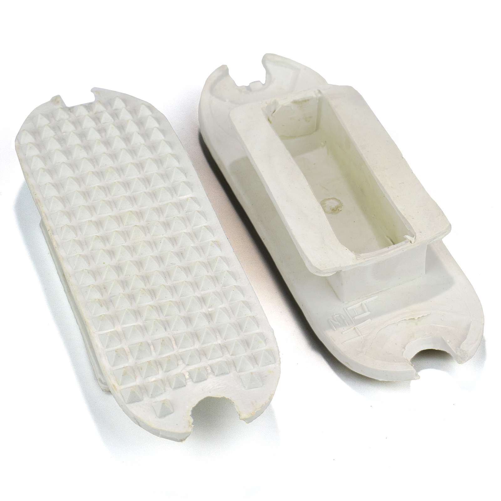 Вставки в стремена прямые HO белый