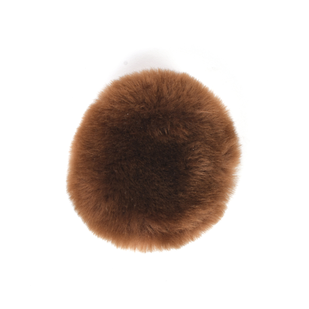 Мех на мексиканский капсуль коричневый