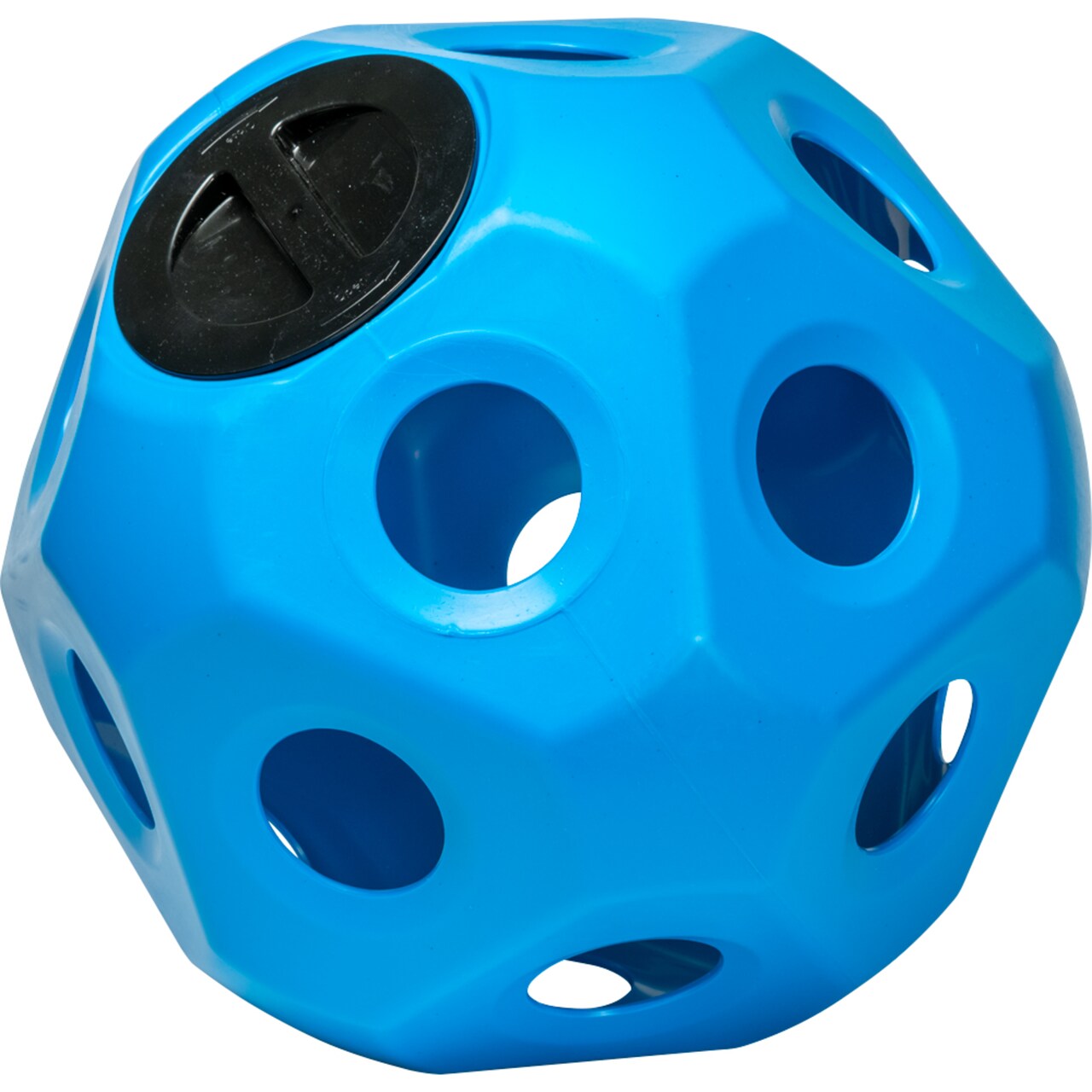 Игрушка для лошади большой шар для корма синий