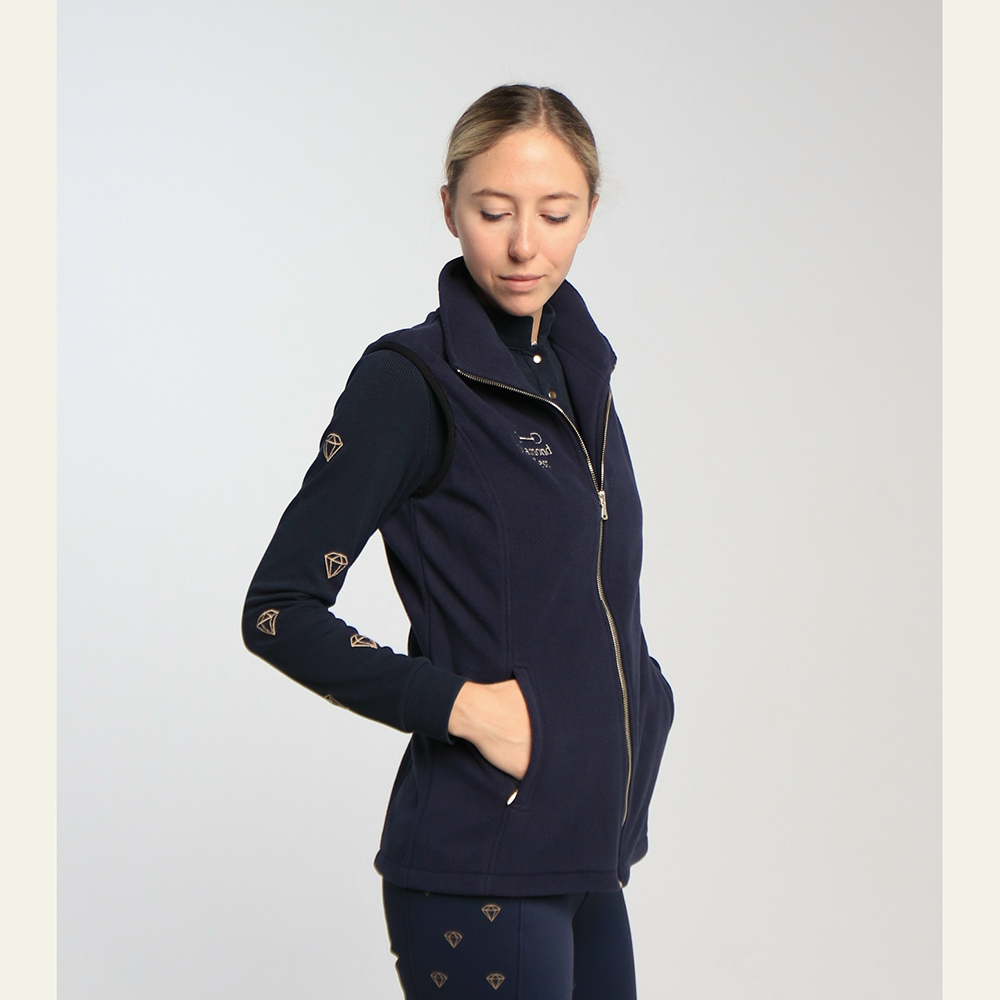 Жилет для верховой езды, флис синий Первая Конная Мануфактура