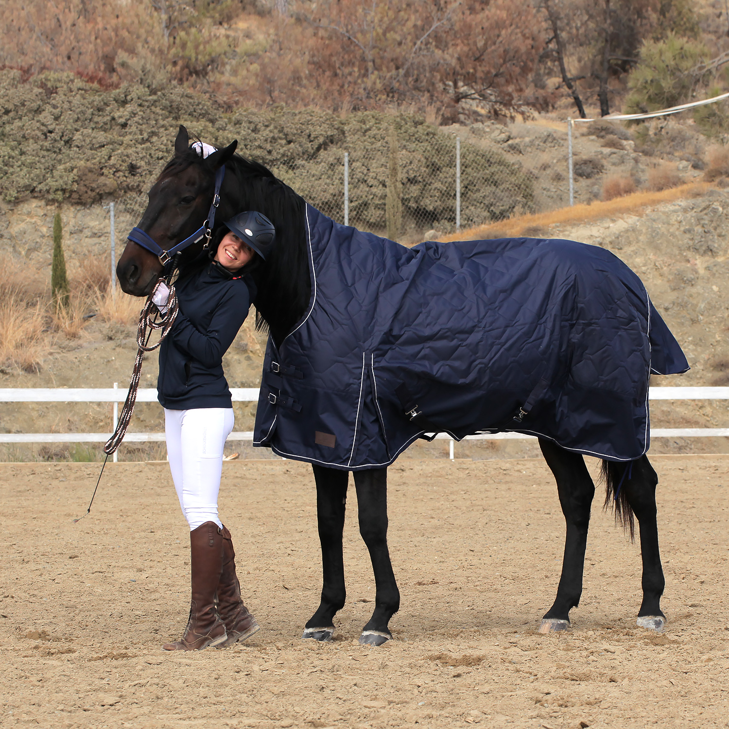 Попона денниковая PERFECT HORSE с высокой холкой, 150 гр первая конная мануфактура