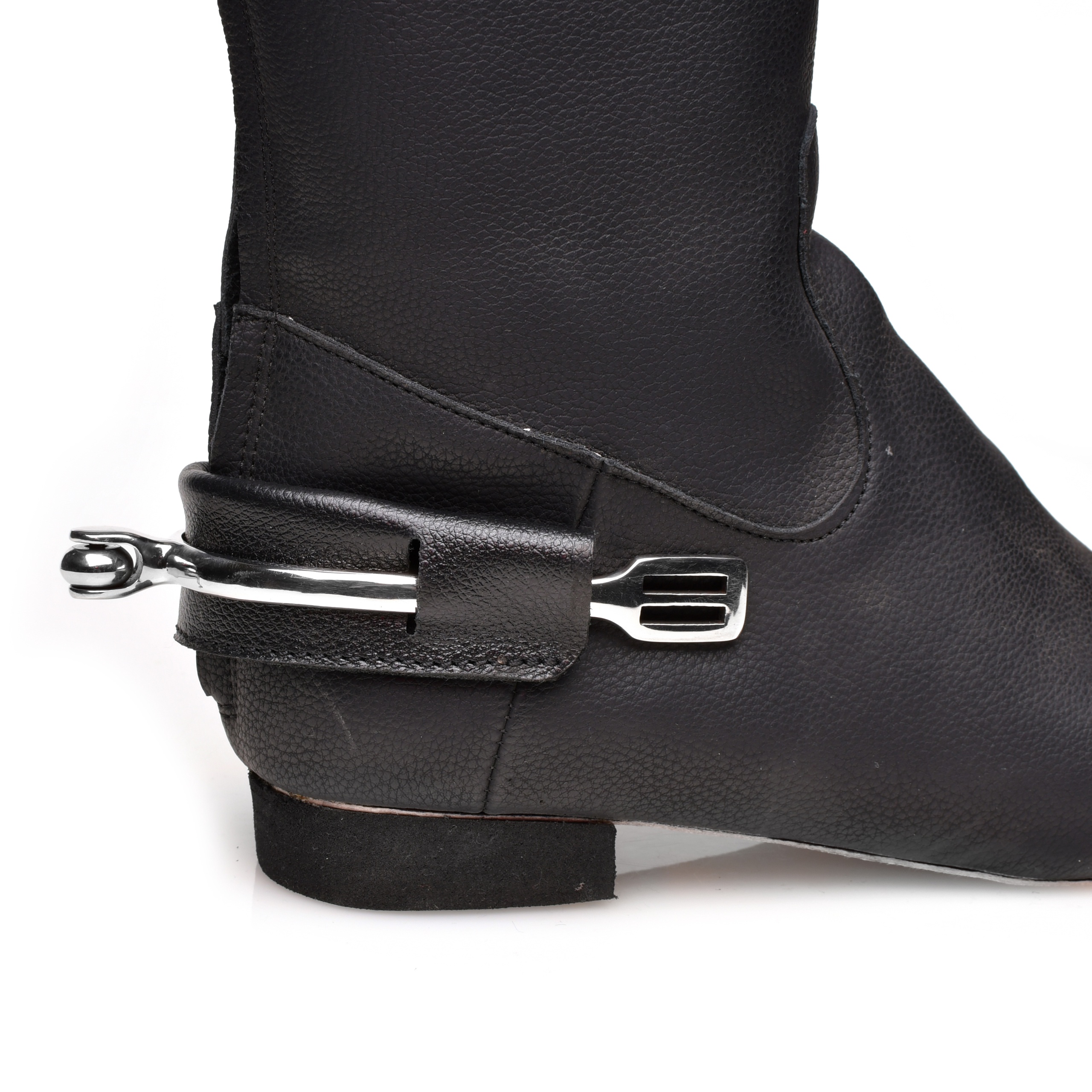 Подшпорники кожаные DP001 чёрный