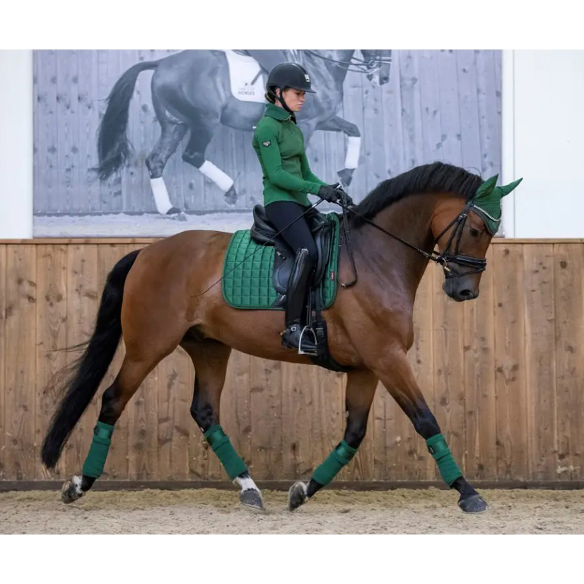 Вальтрап выездковый Loire Satin зелёный