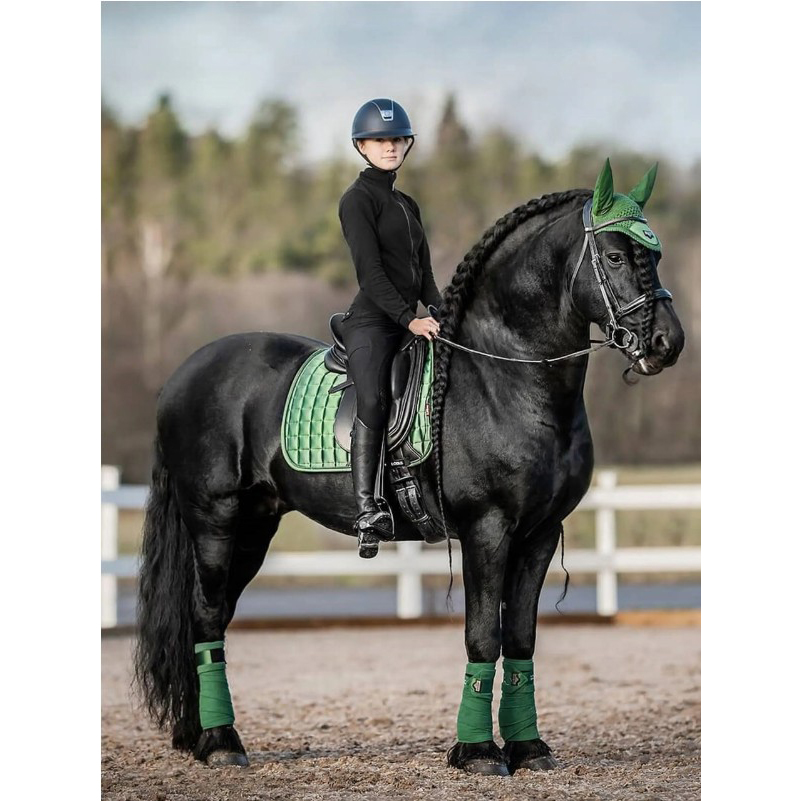 Вальтрап выездковый Loire Satin зелёный