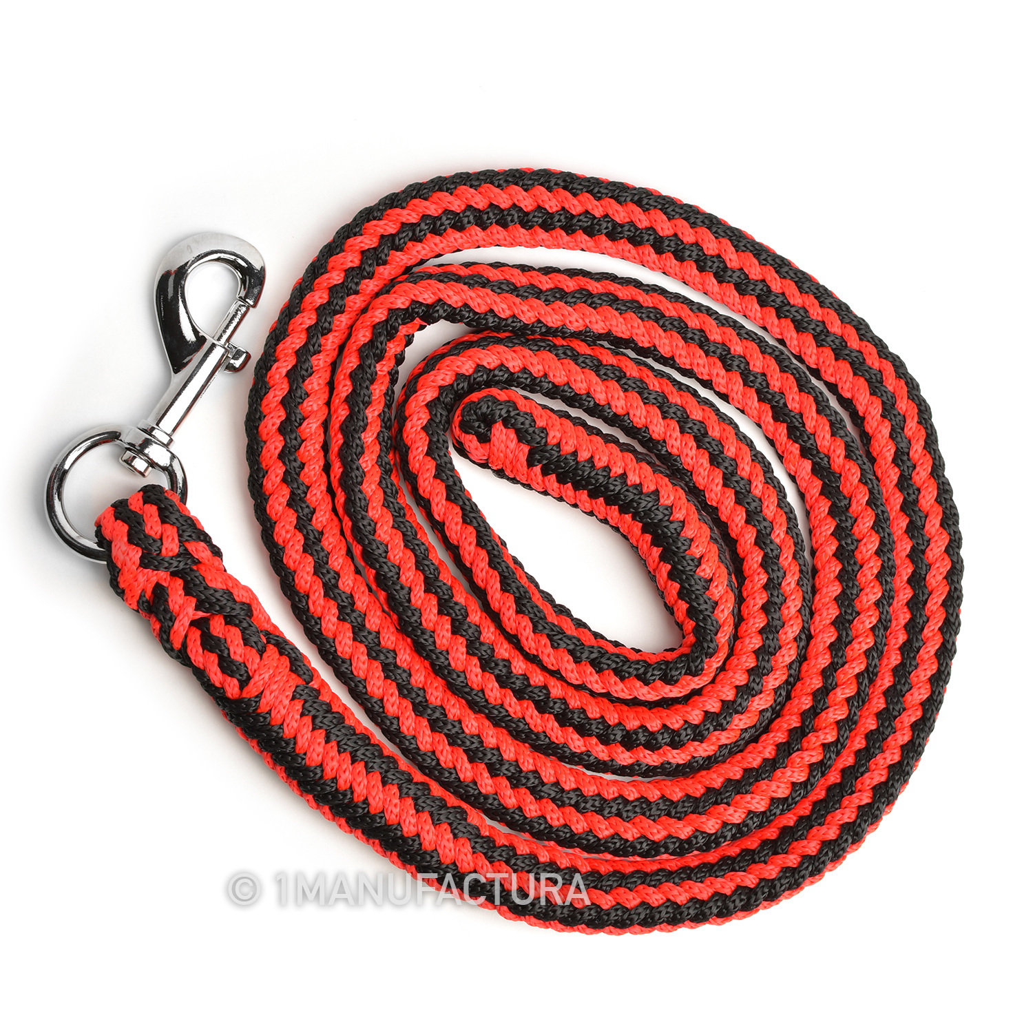 Чомбур нейлоновый HO чёрный/красный